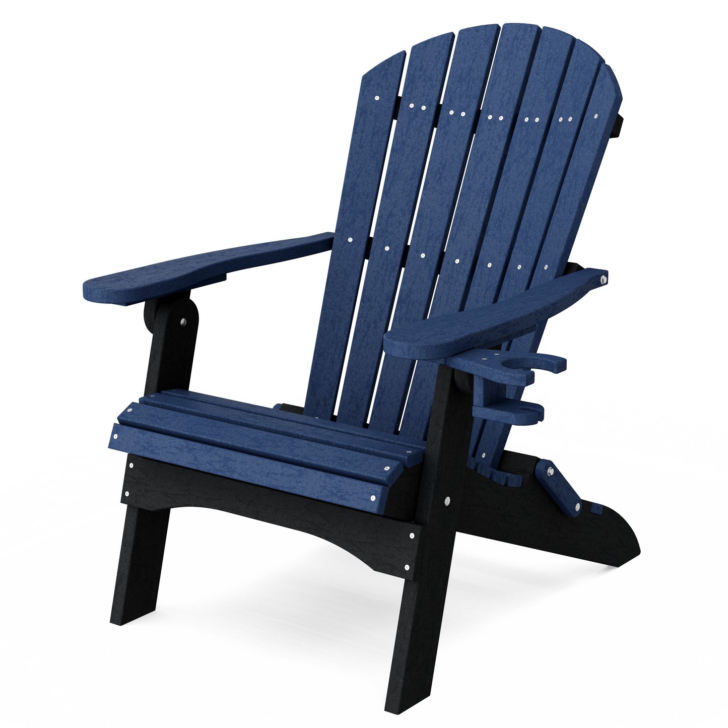 Heritage Folding Adirondack Chair with Cup Holder