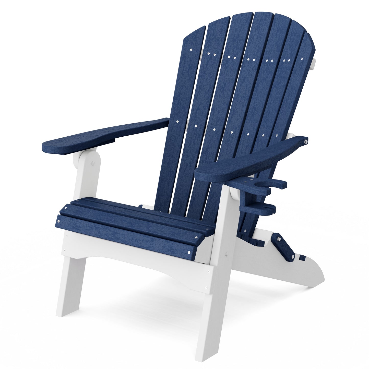 Heritage Folding Adirondack Chair with Cup Holder