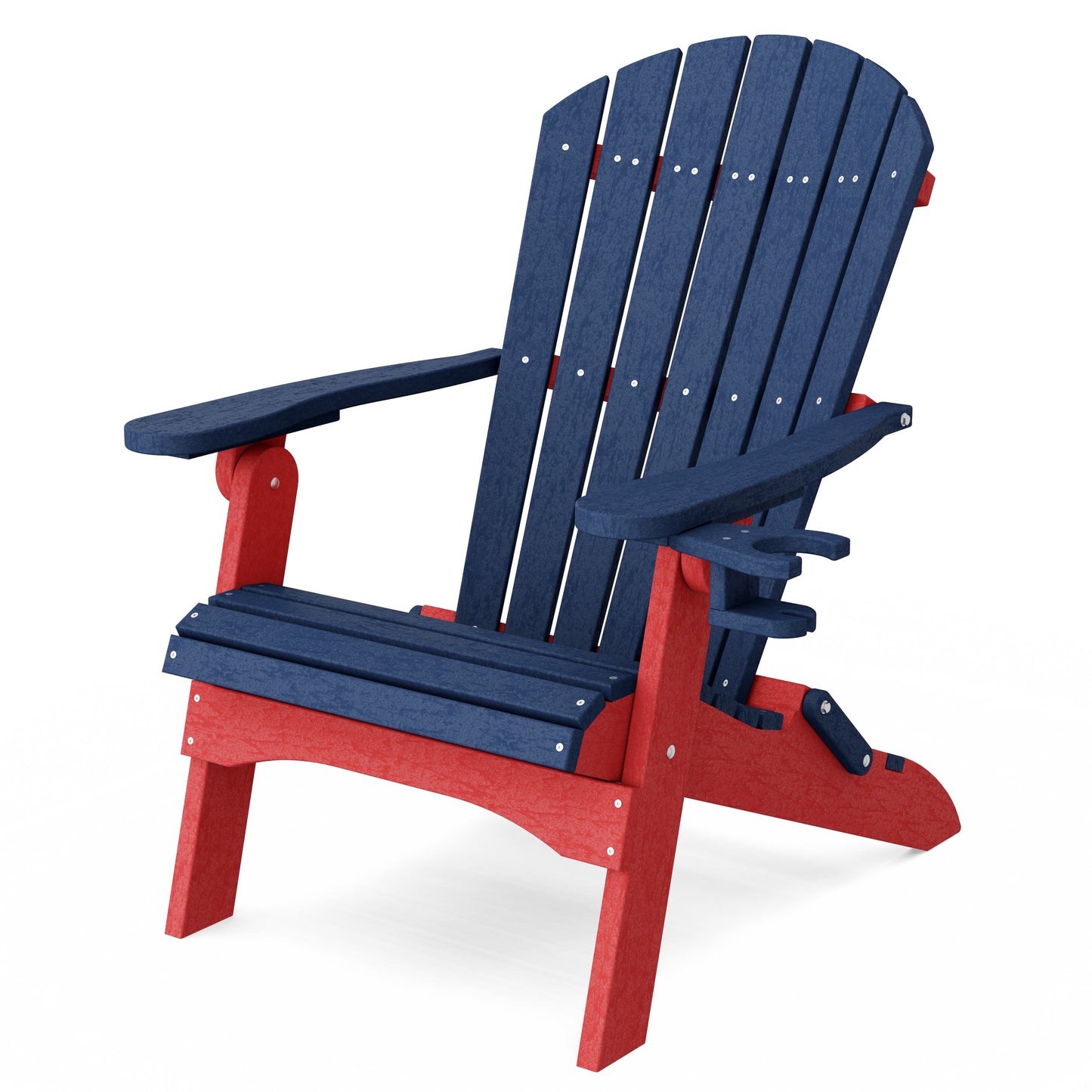 Heritage Folding Adirondack Chair with Cup Holder