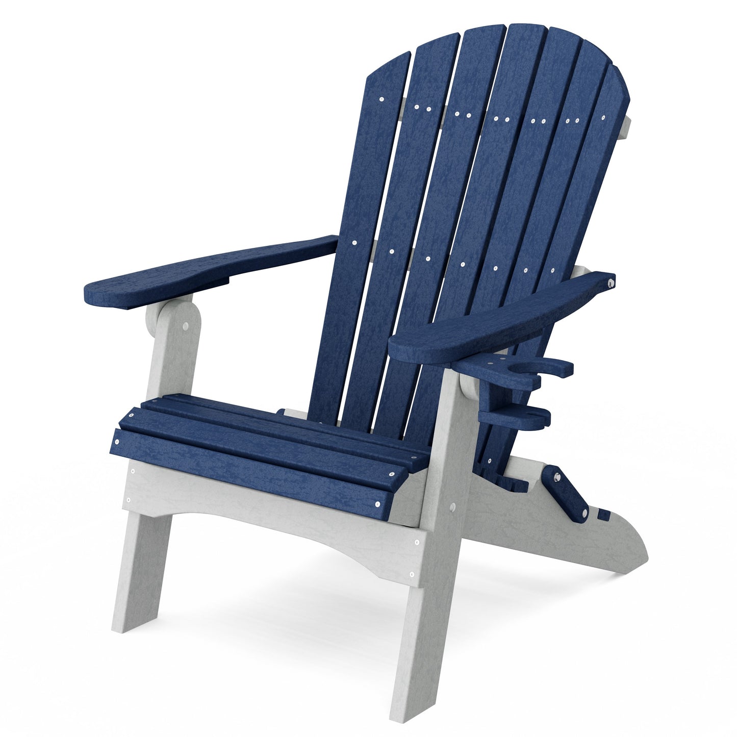 Heritage Folding Adirondack Chair with Cup Holder