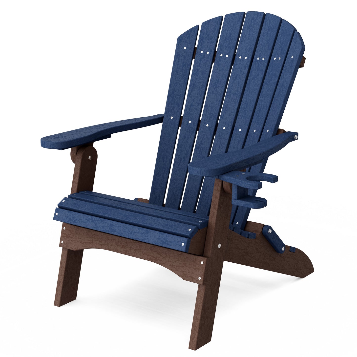 Heritage Folding Adirondack Chair with Cup Holder