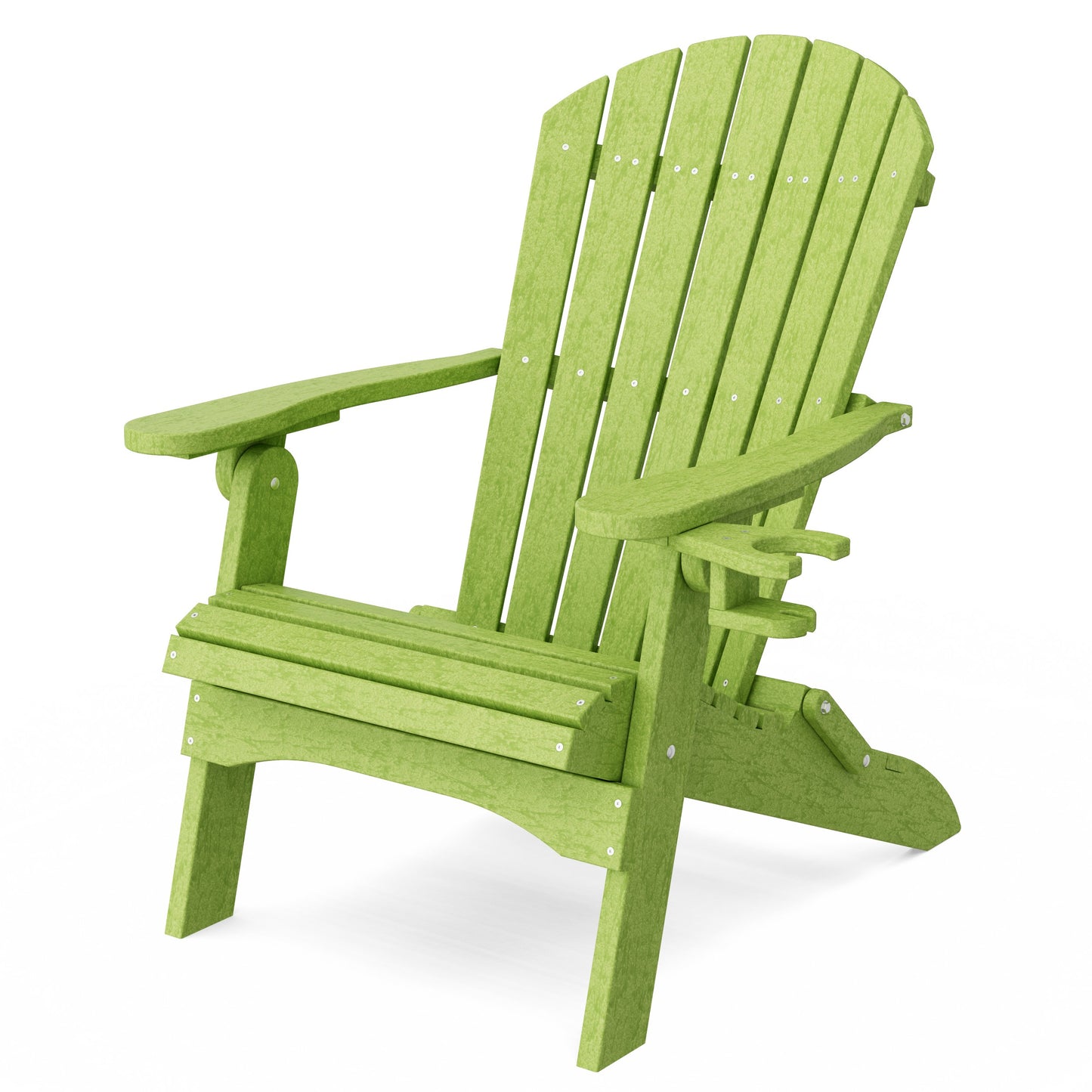 Heritage Folding Adirondack Chair with Cup Holder