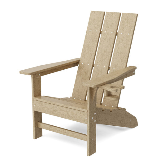 Freedom Modern Adirondack Chair with Cup Holder