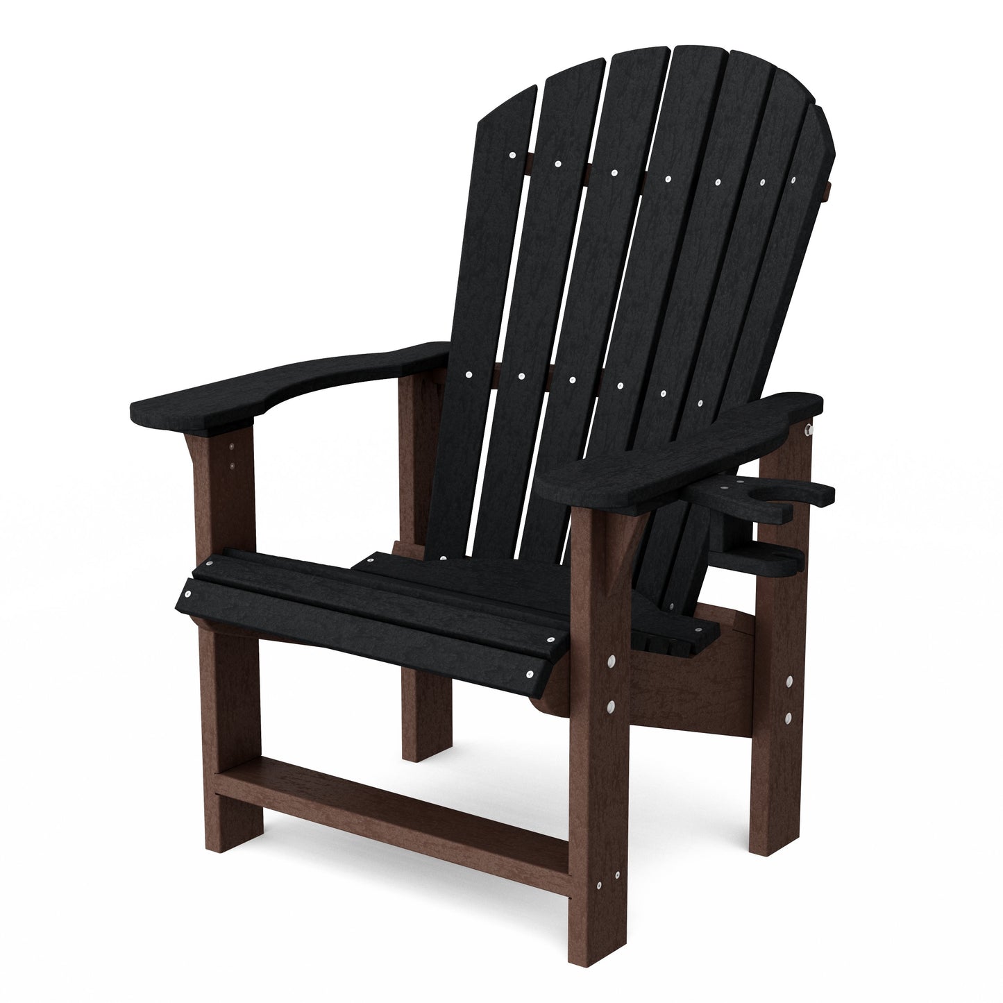 Heritage Upright Adirondack Chair with Cup Holder