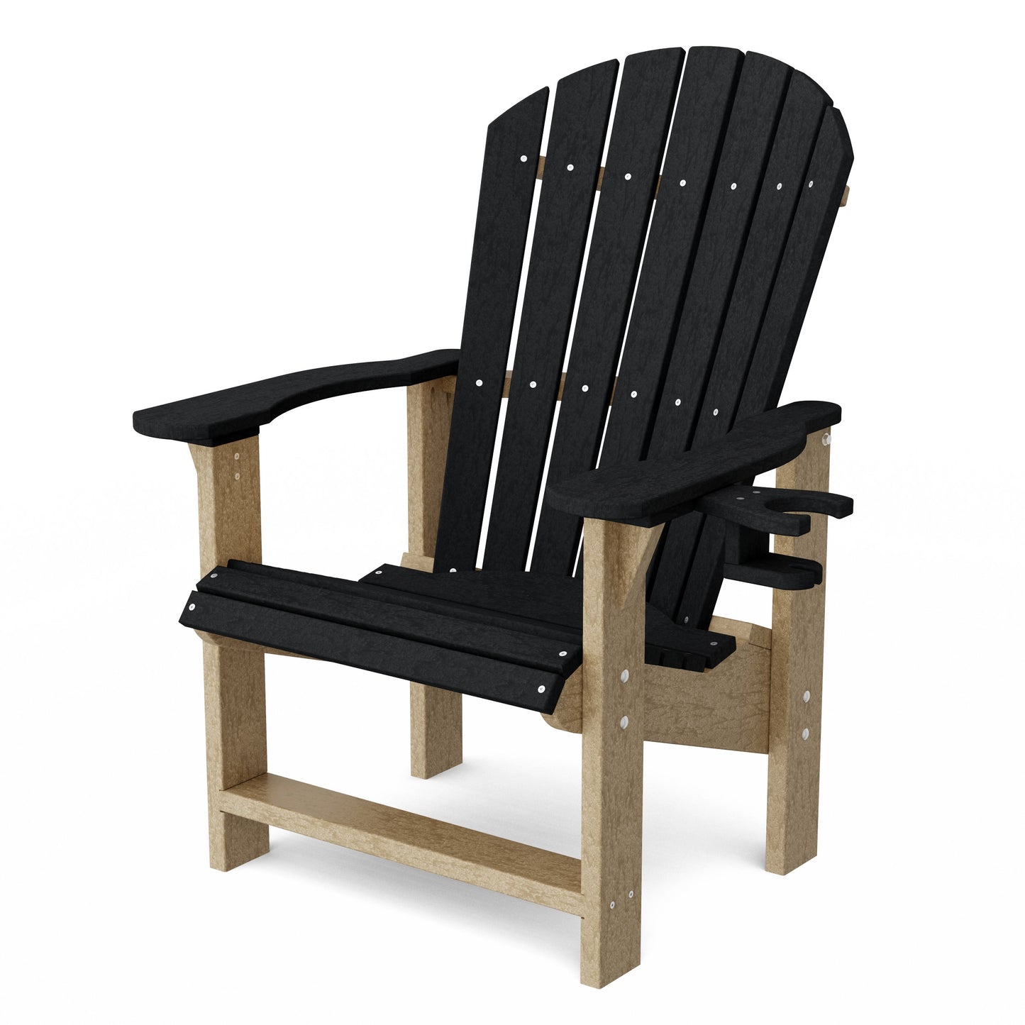 Heritage Upright Adirondack Chair with Cup Holder