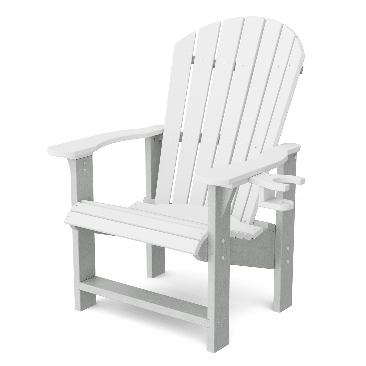 Heritage Upright Adirondack Chair with Cup Holder