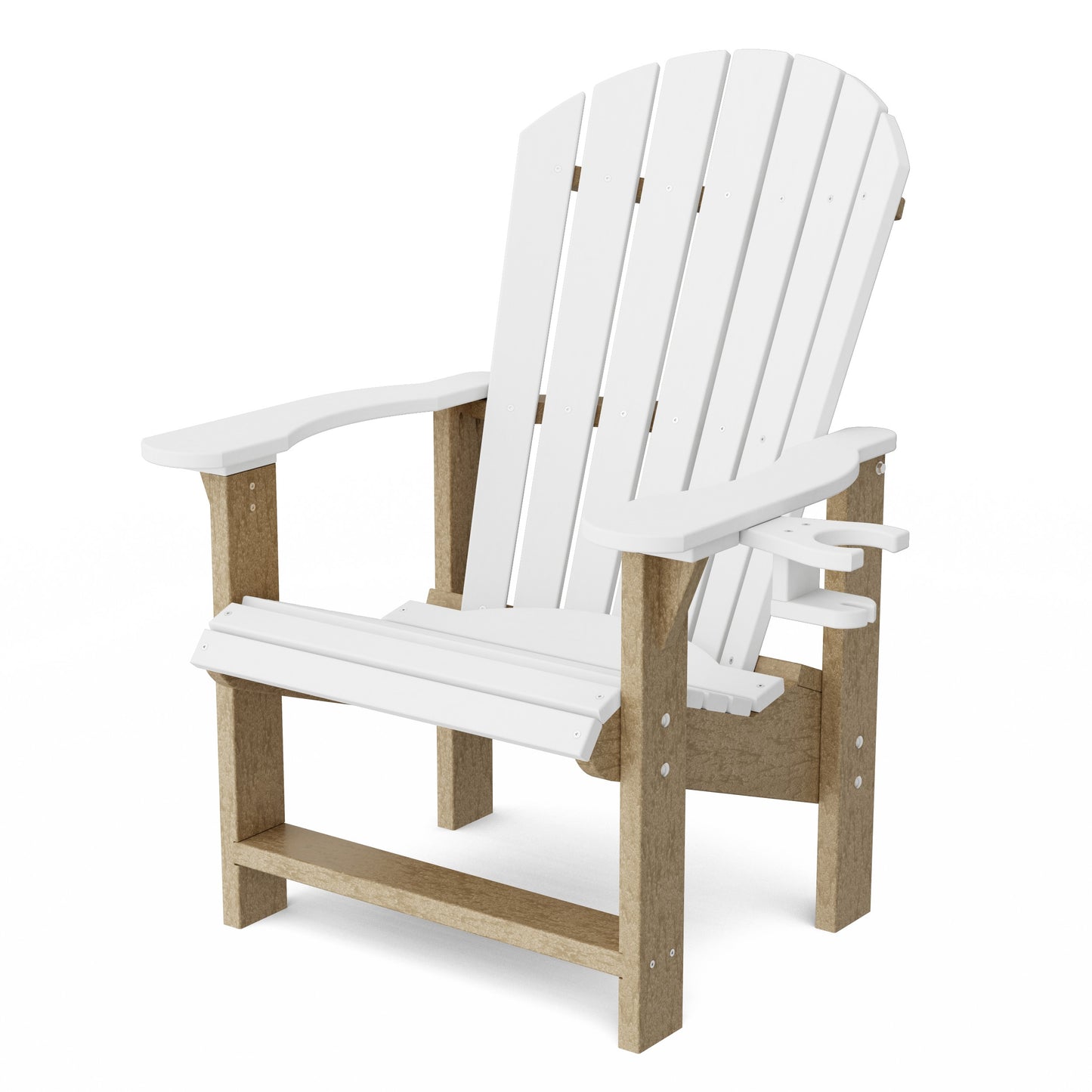 Heritage Upright Adirondack Chair with Cup Holder