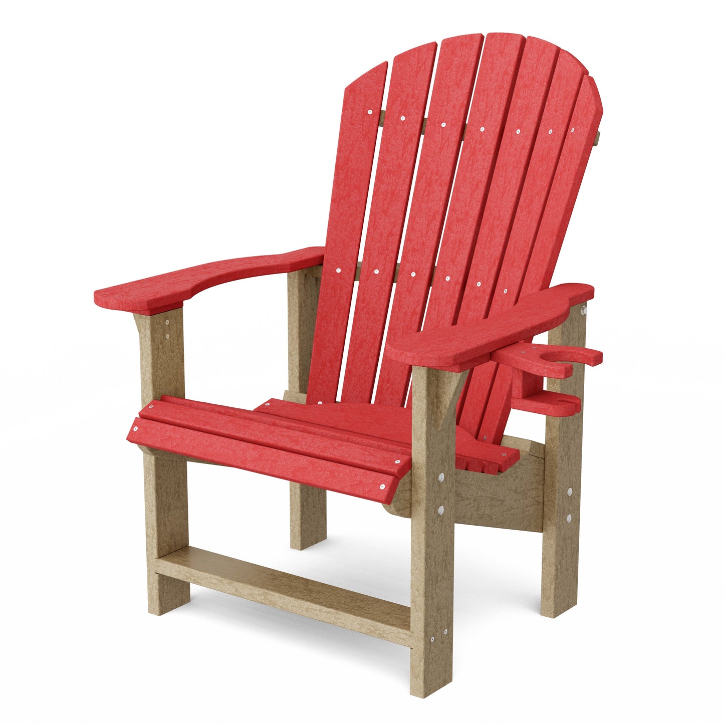 Heritage Upright Adirondack Chair with Cup Holder