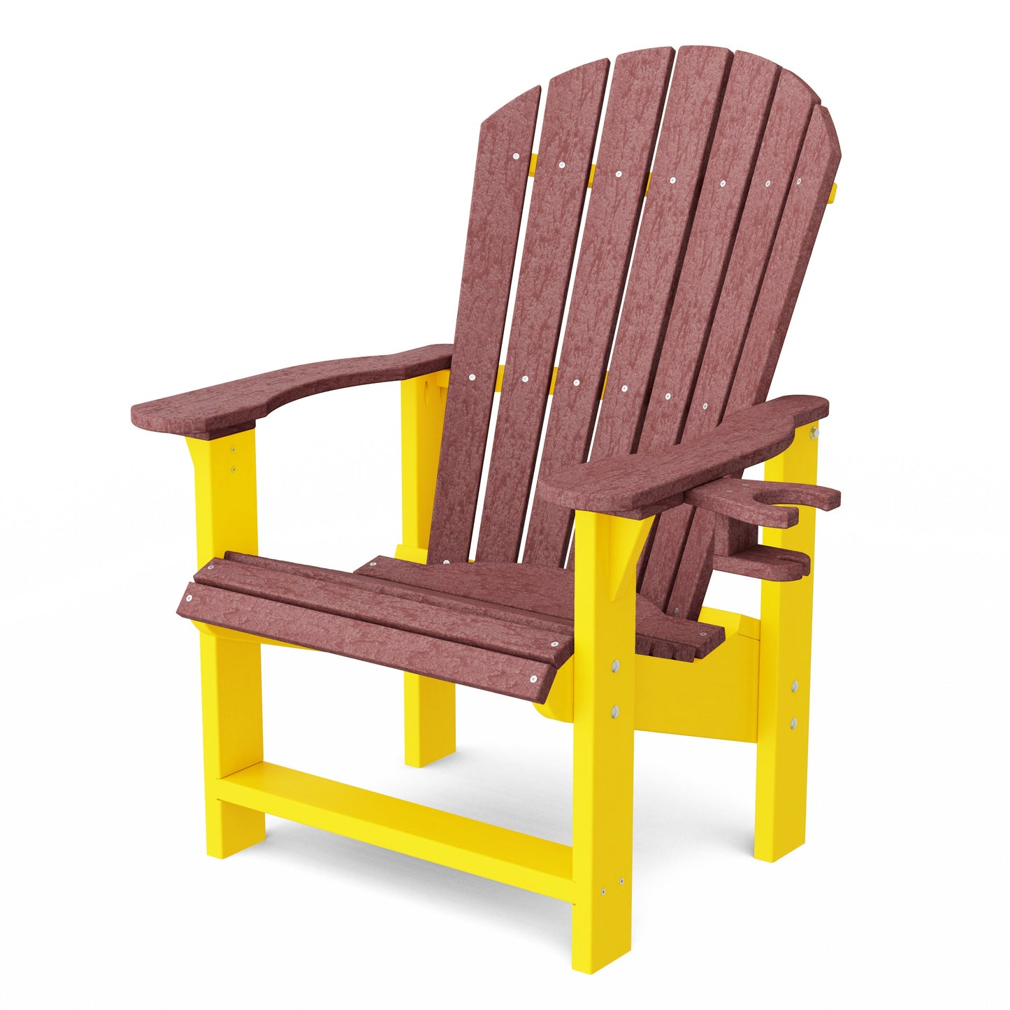 Heritage Upright Adirondack Chair with Cup Holder