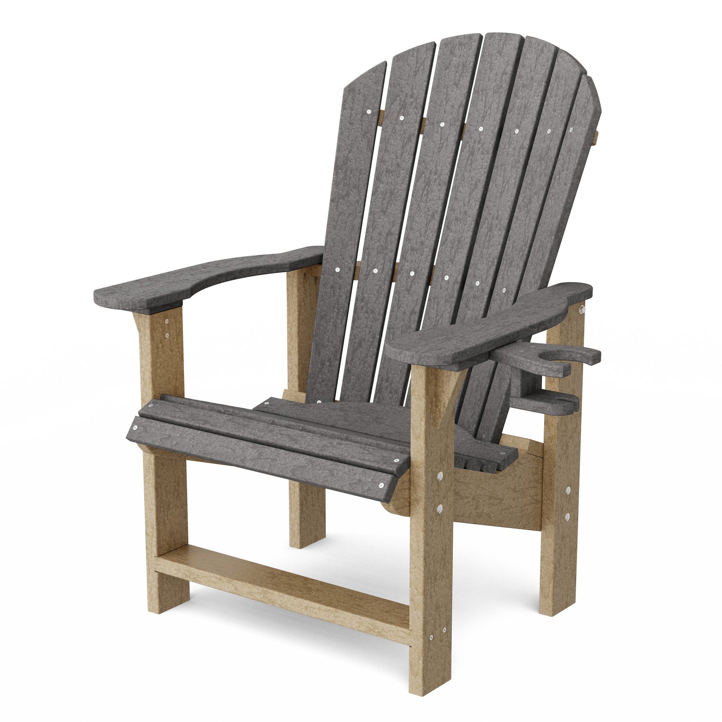 Heritage Upright Adirondack Chair with Cup Holder