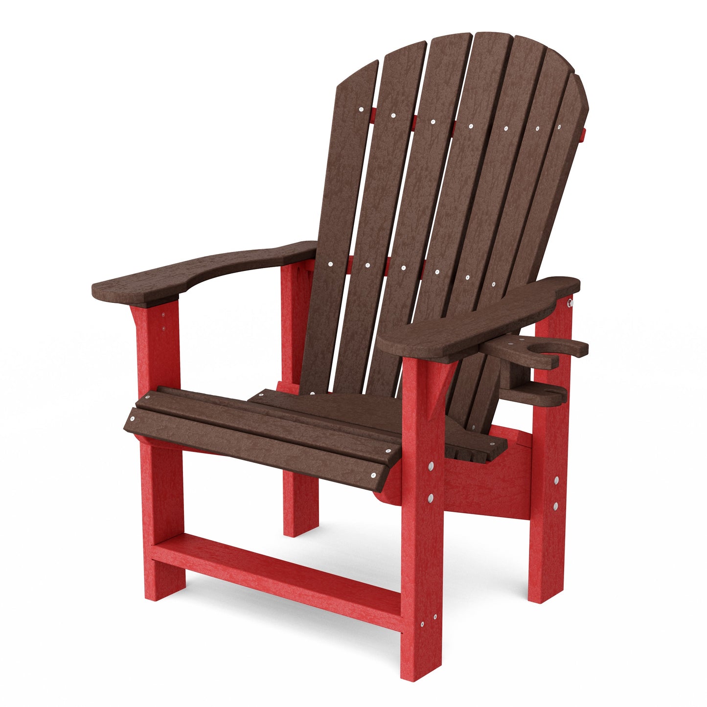 Heritage Upright Adirondack Chair with Cup Holder