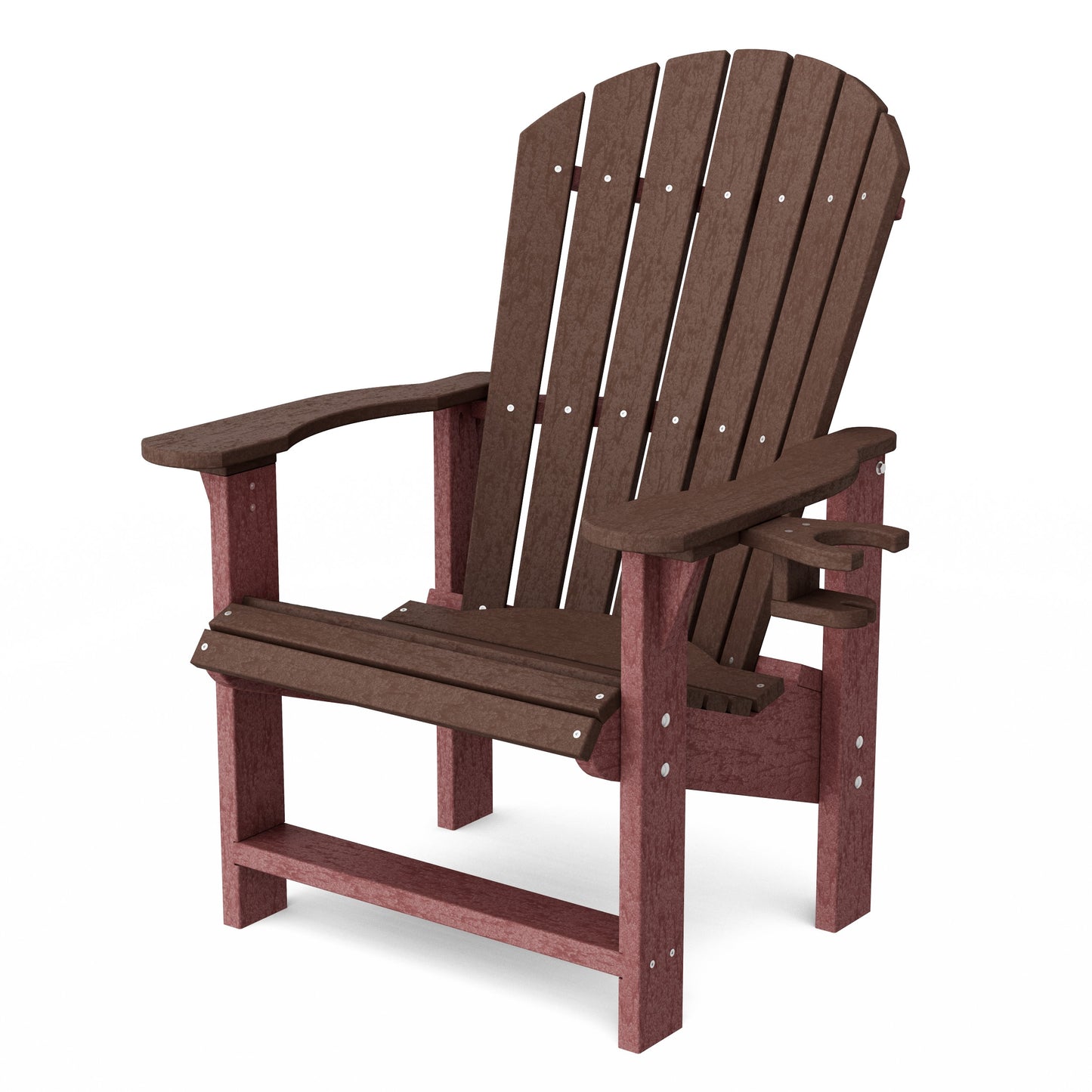 Heritage Upright Adirondack Chair with Cup Holder