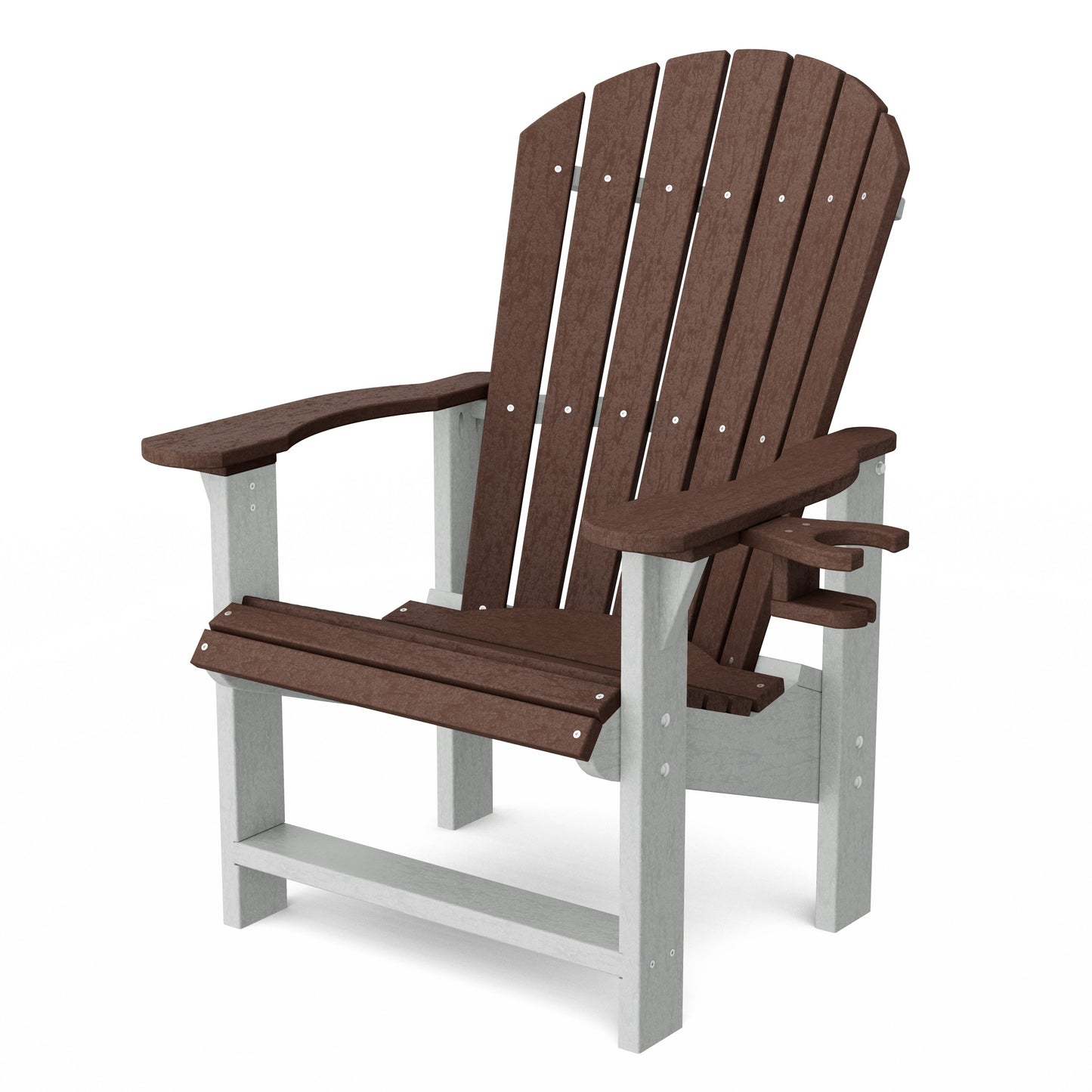 Heritage Upright Adirondack Chair with Cup Holder