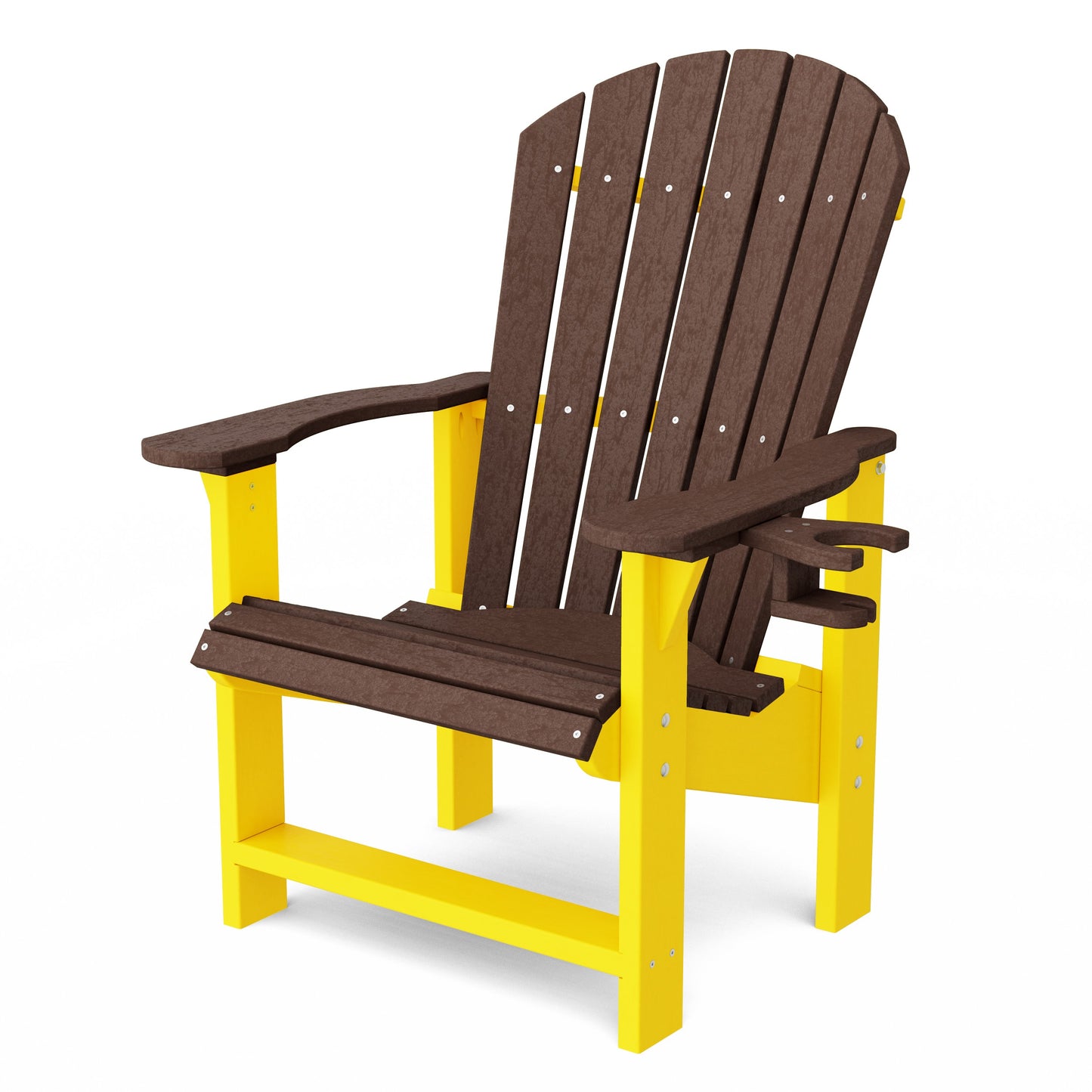 Heritage Upright Adirondack Chair with Cup Holder