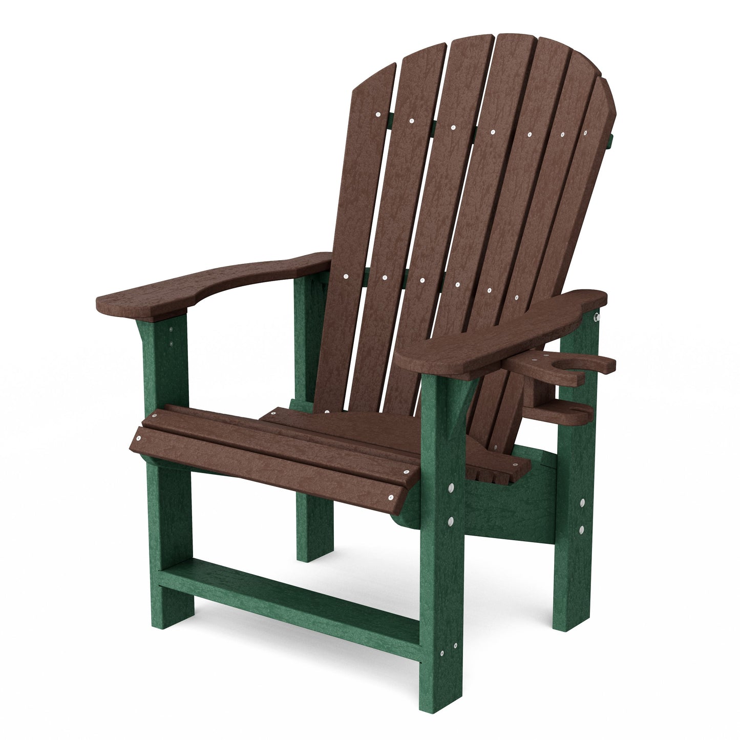 Heritage Upright Adirondack Chair with Cup Holder