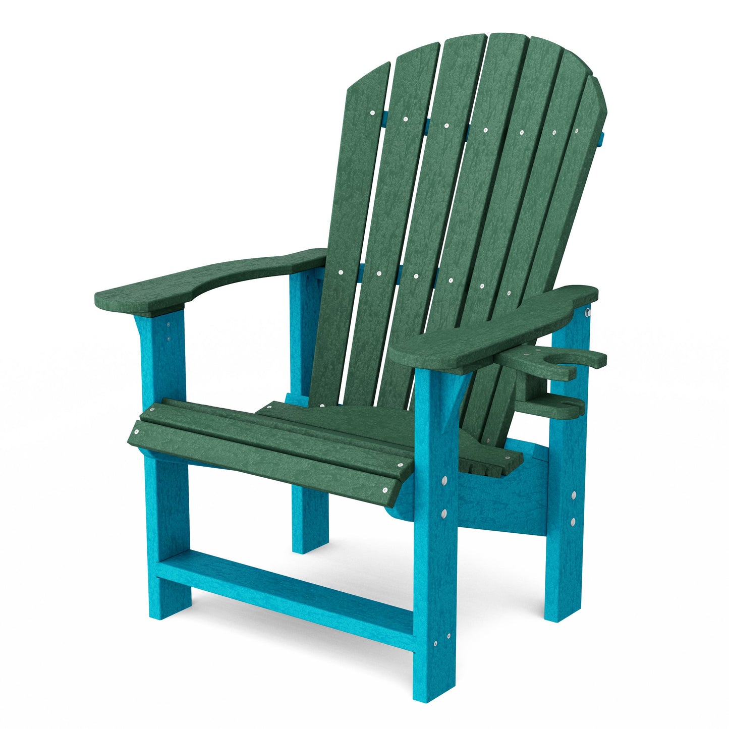 Heritage Upright Adirondack Chair with Cup Holder