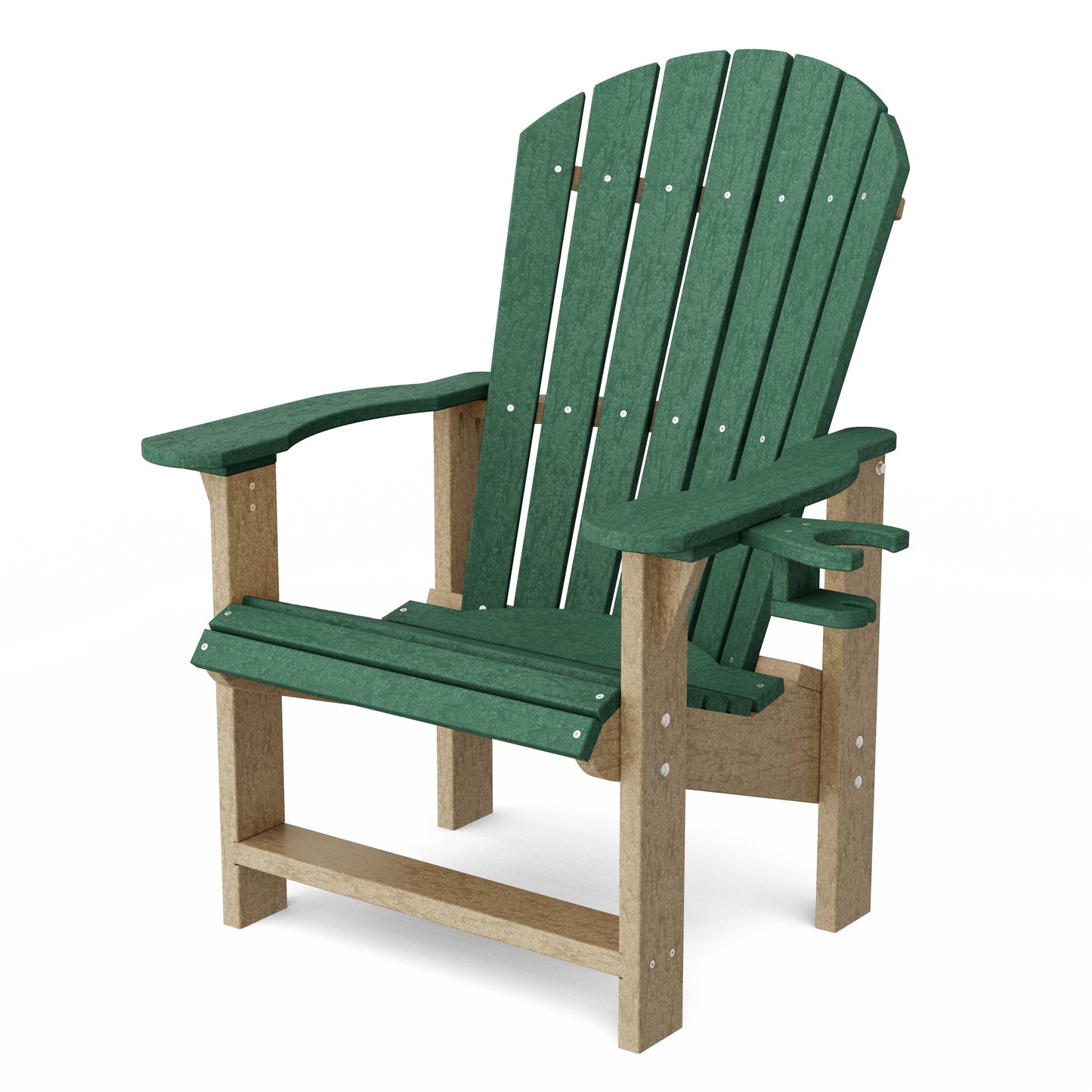 Heritage Upright Adirondack Chair with Cup Holder