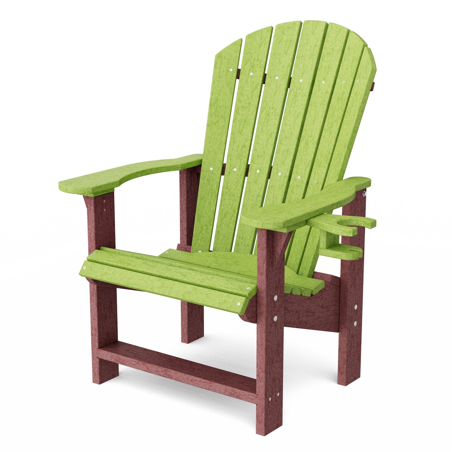 Heritage Upright Adirondack Chair with Cup Holder