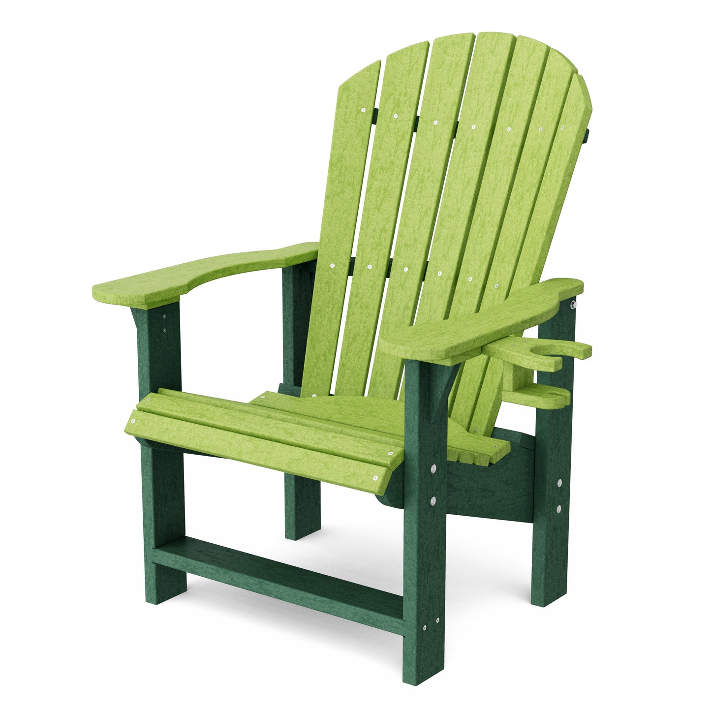 Heritage Upright Adirondack Chair with Cup Holder