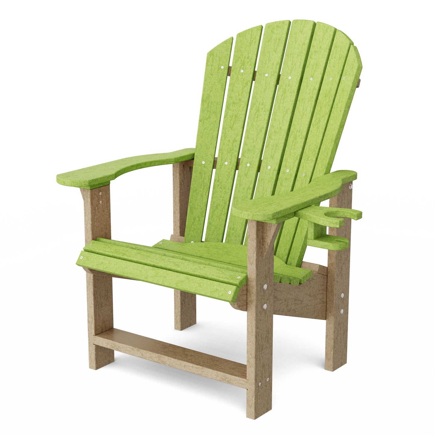 Heritage Upright Adirondack Chair with Cup Holder