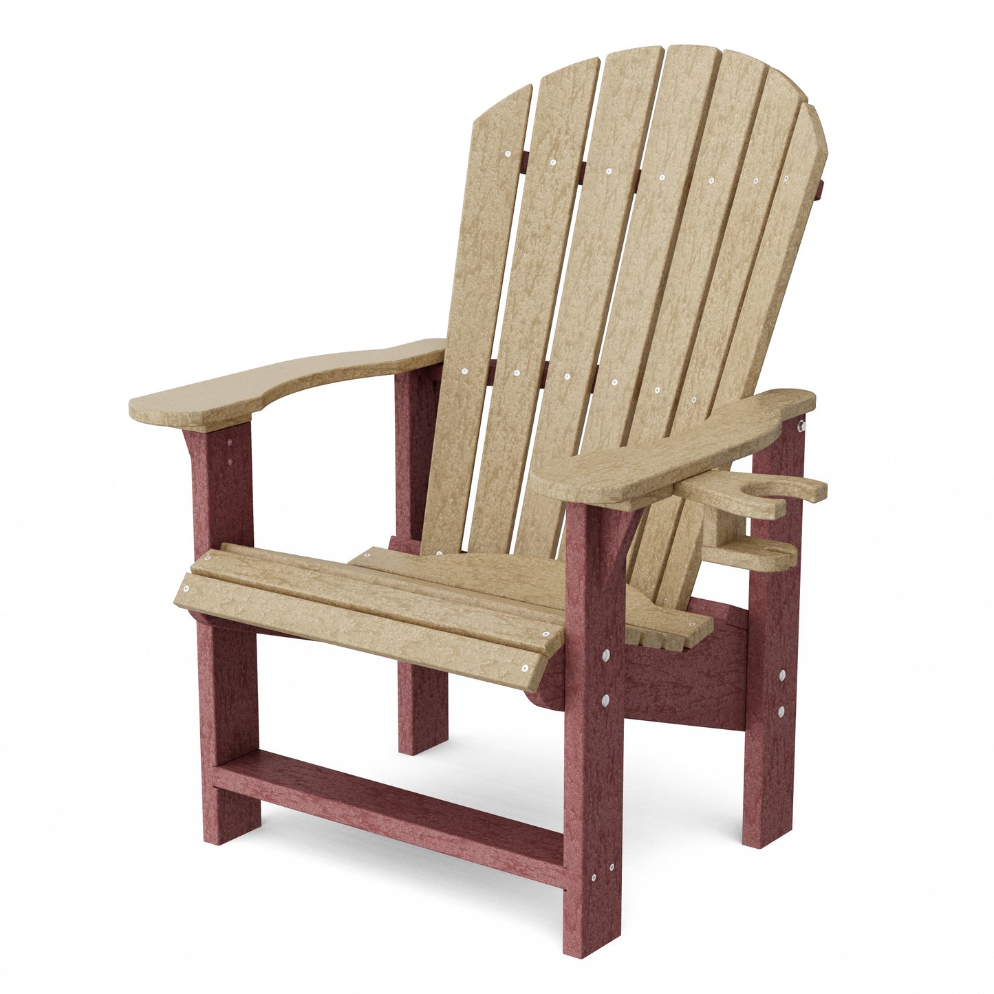 Heritage Upright Adirondack Chair with Cup Holder