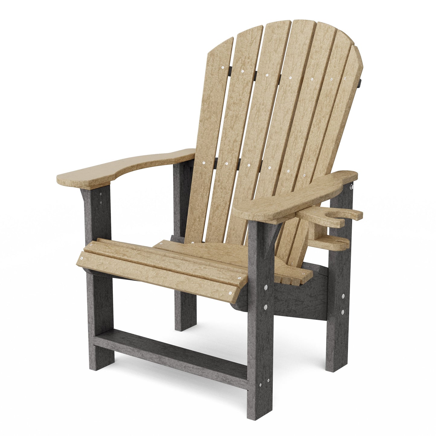 Heritage Upright Adirondack Chair with Cup Holder