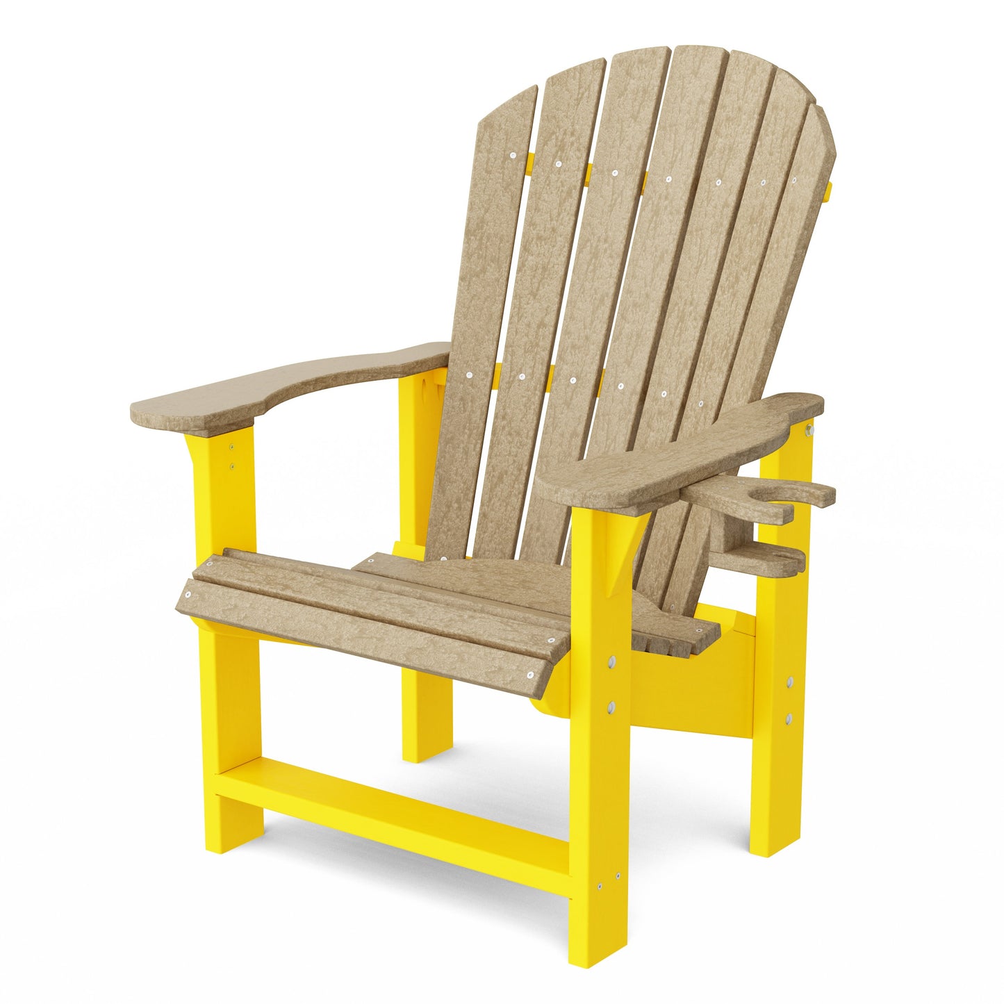 Heritage Upright Adirondack Chair with Cup Holder