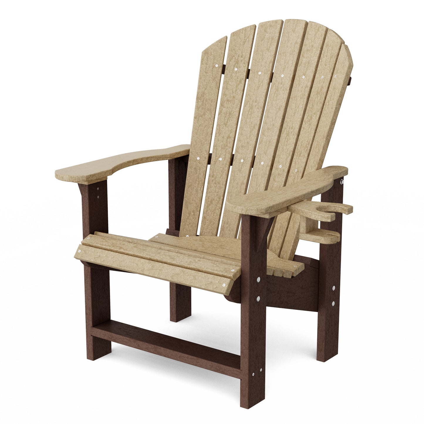 Heritage Upright Adirondack Chair with Cup Holder
