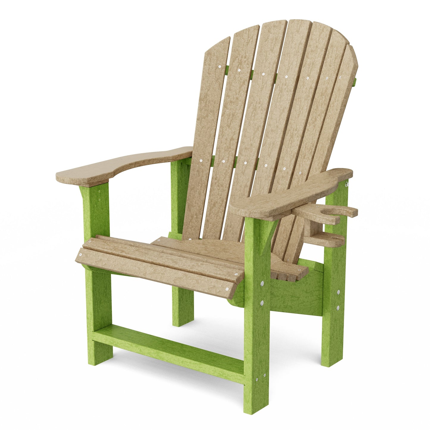 Heritage Upright Adirondack Chair with Cup Holder