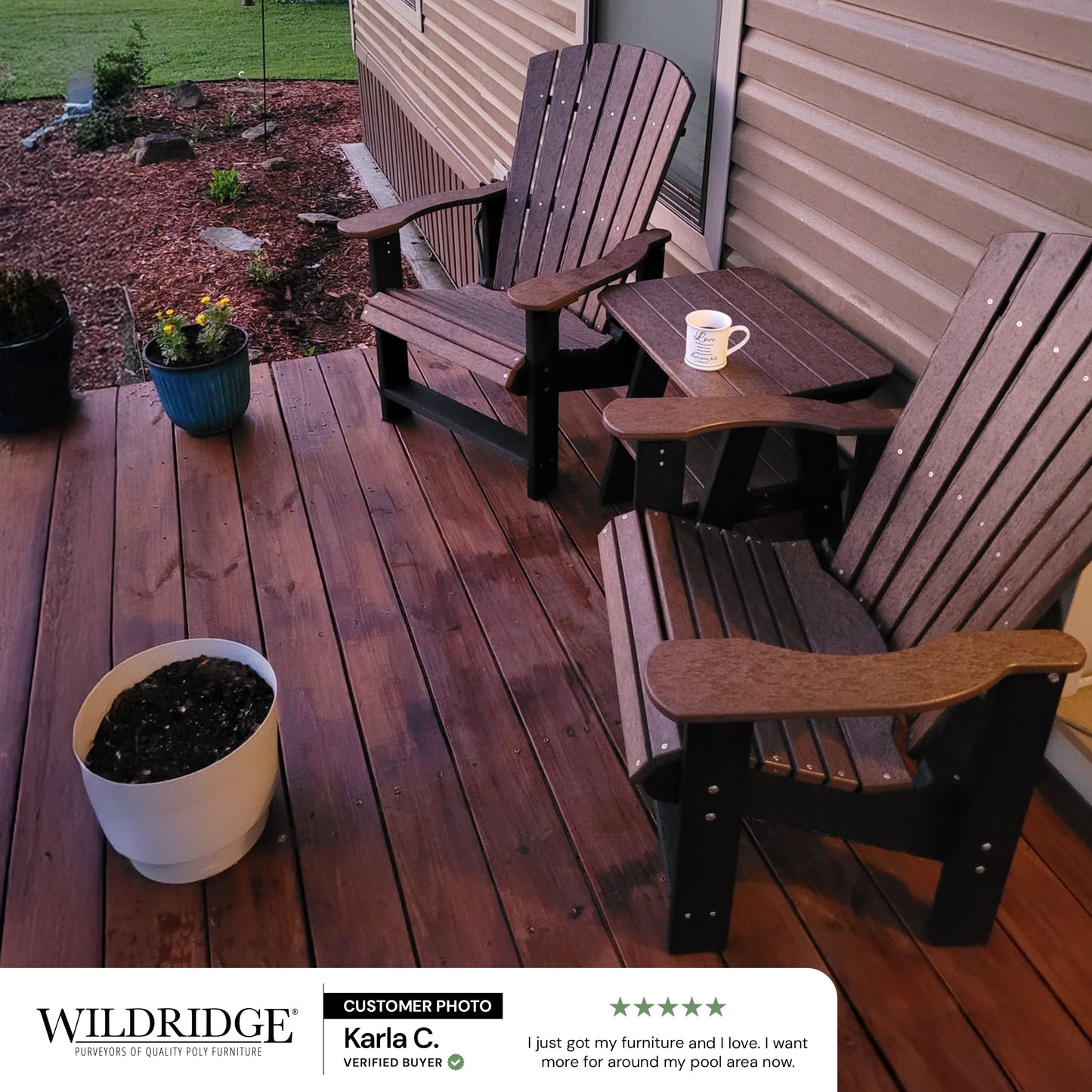 Heritage Upright Adirondack Chair