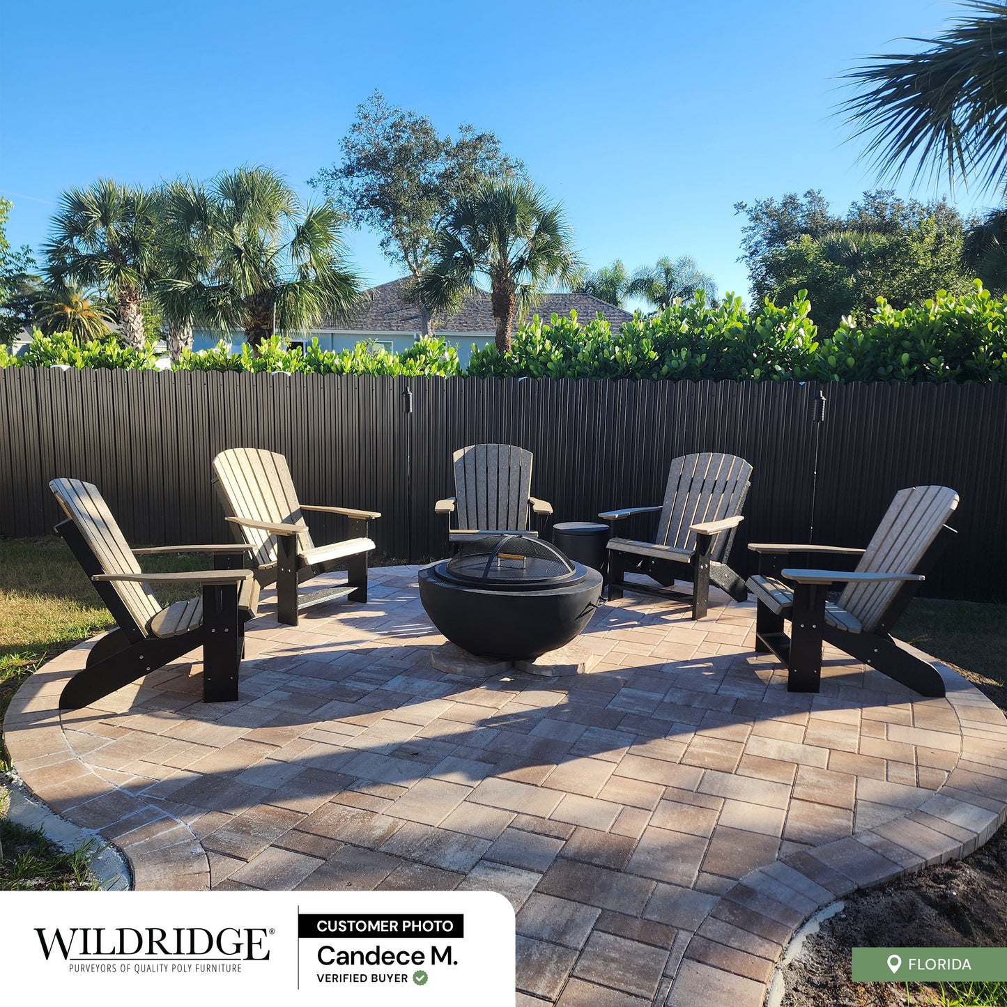 tan and black adirondack chairs set of 5