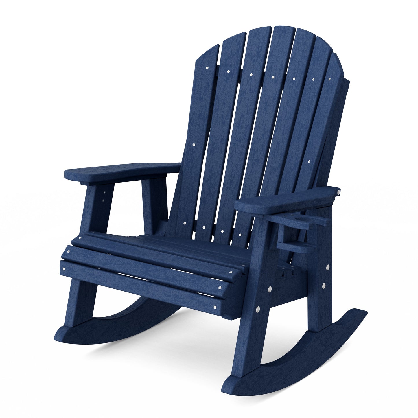 Heritage Adirondack Rocking Chair with Cup Holder