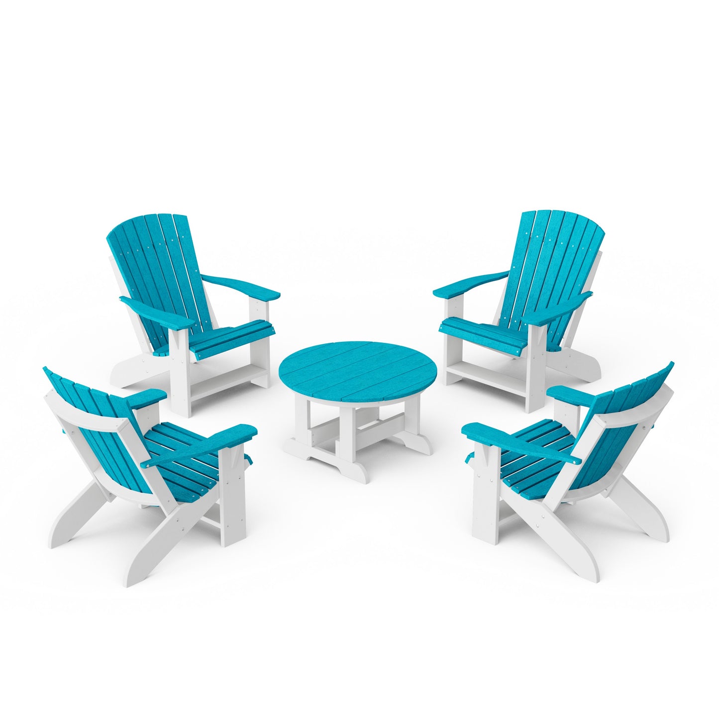 Heritage 5-Piece Adirondack Chair Conversation Set