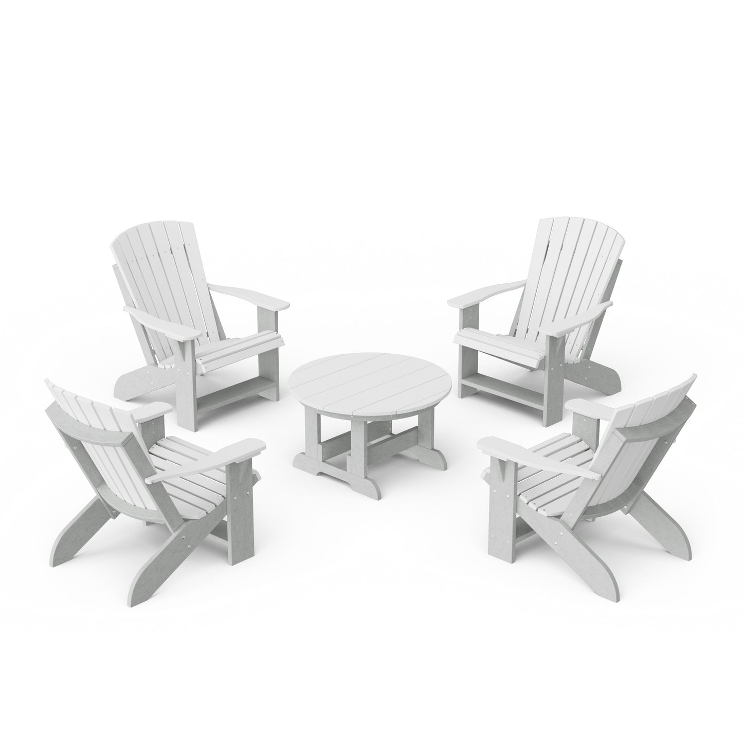 Heritage 5-Piece Adirondack Chair Conversation Set