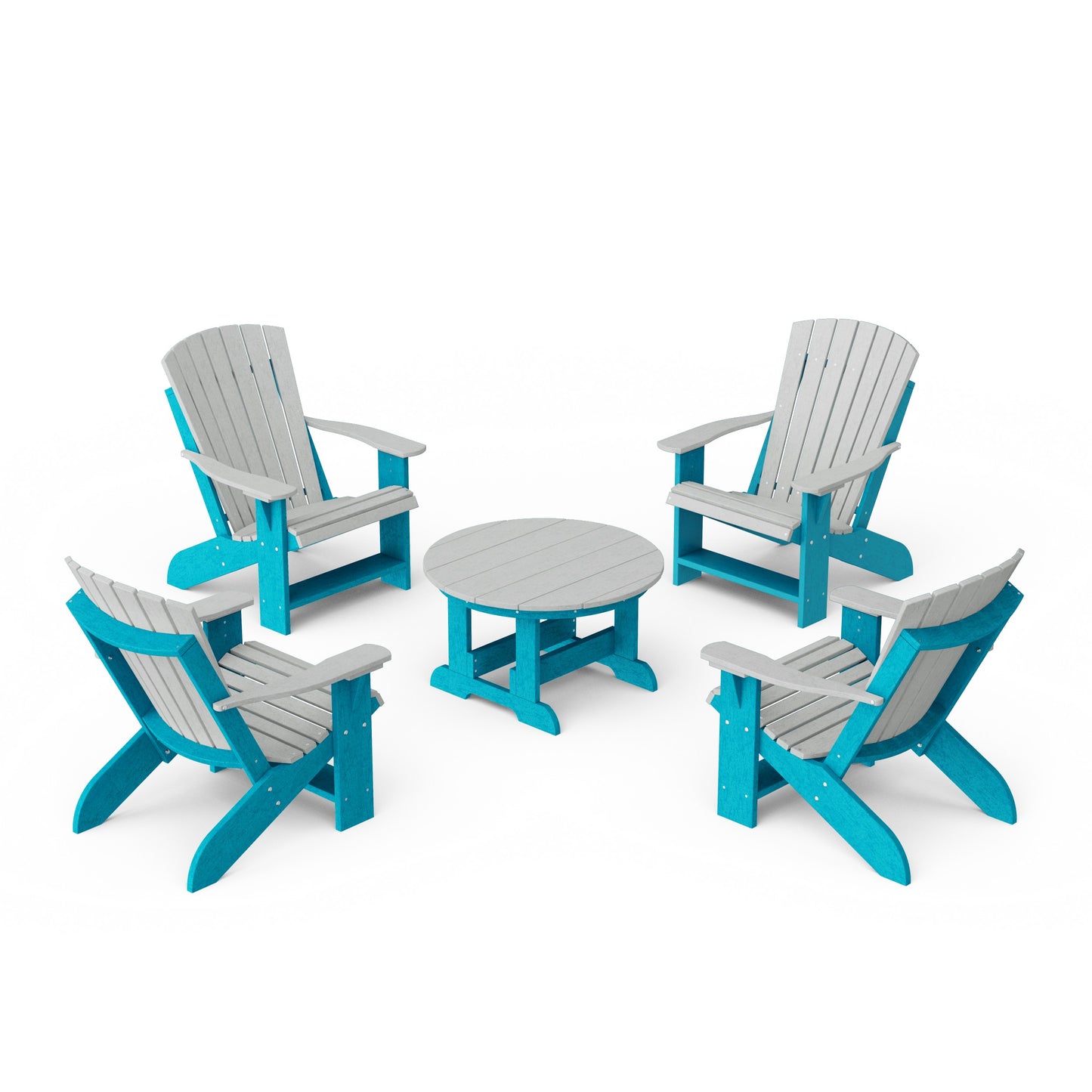 Heritage 5-Piece Adirondack Chair Conversation Set