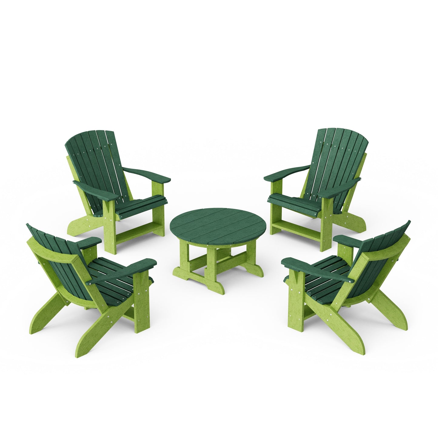 Heritage 5-Piece Adirondack Chair Conversation Set