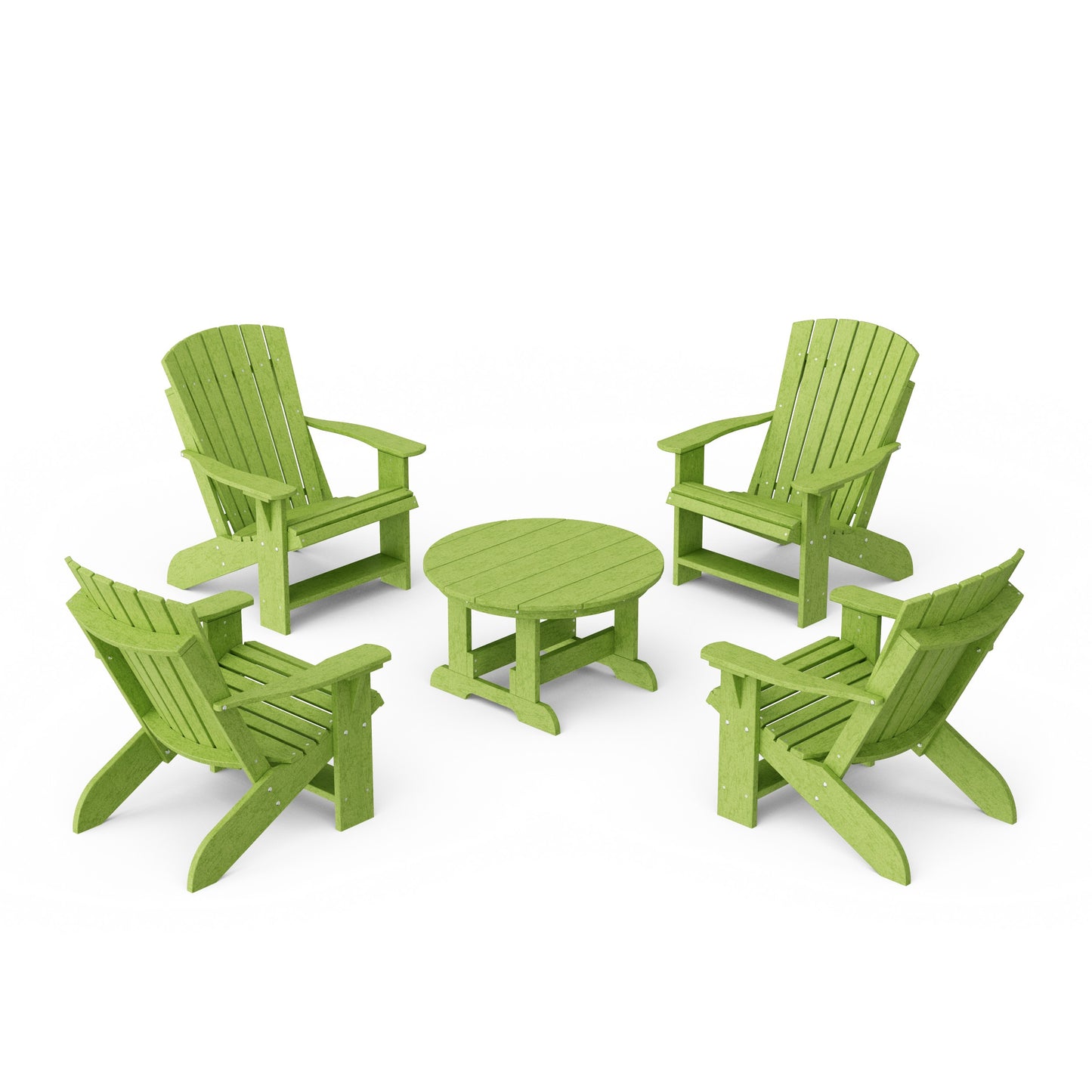Heritage 5-Piece Adirondack Chair Conversation Set