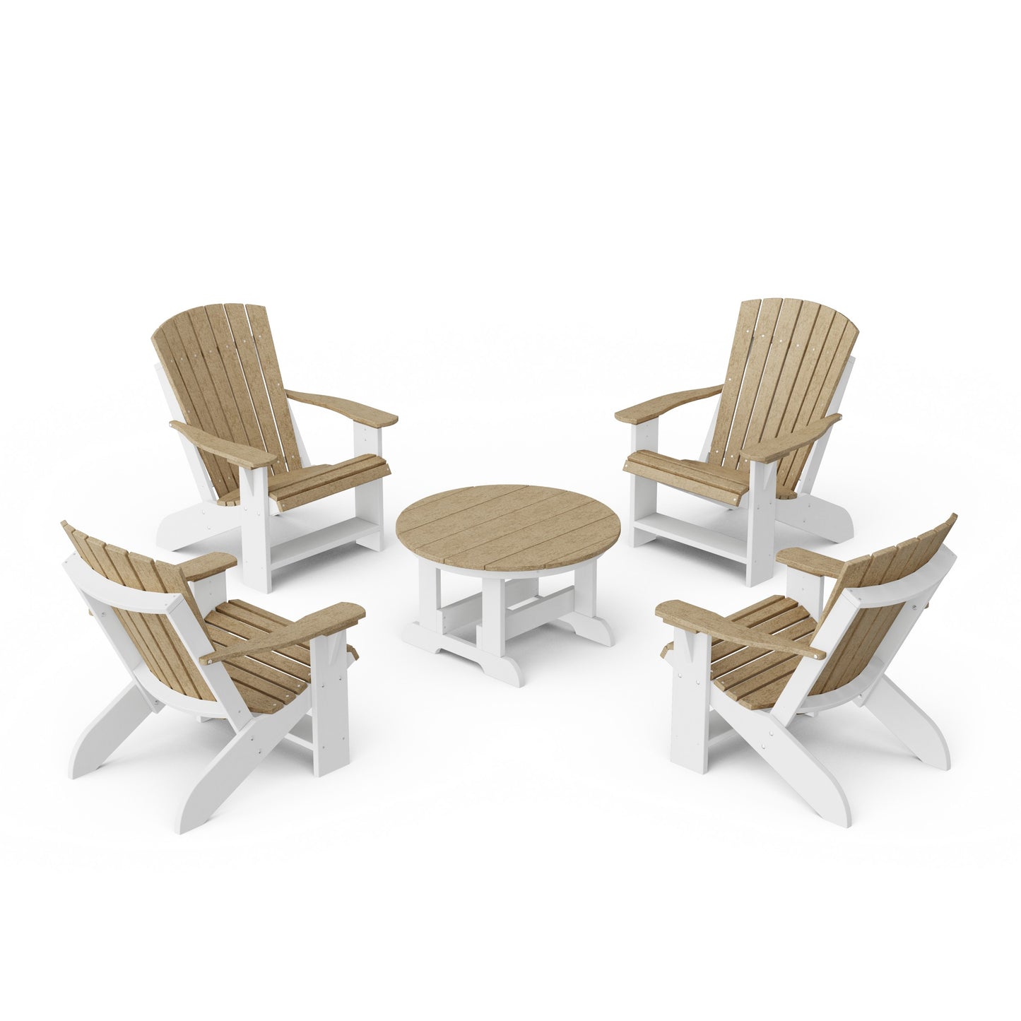 Heritage 5-Piece Adirondack Chair Conversation Set