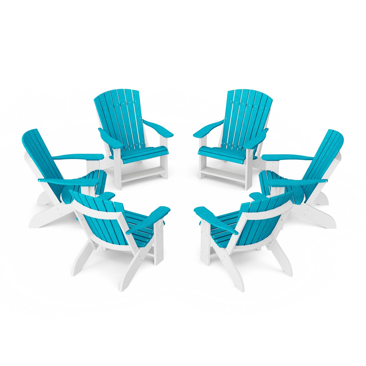 Heritage Adirondack Chairs Set of 6