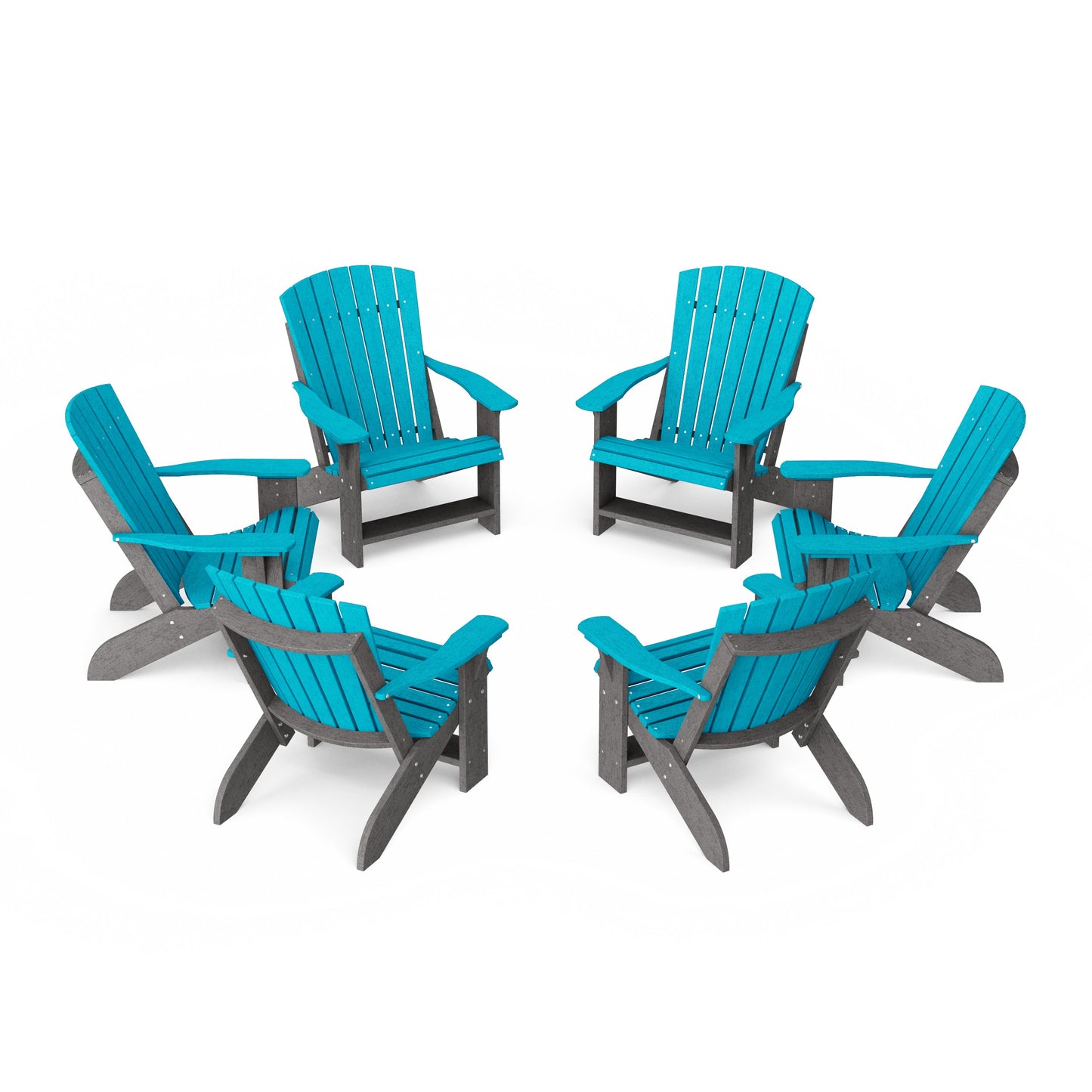 Heritage Adirondack Chairs Set of 6