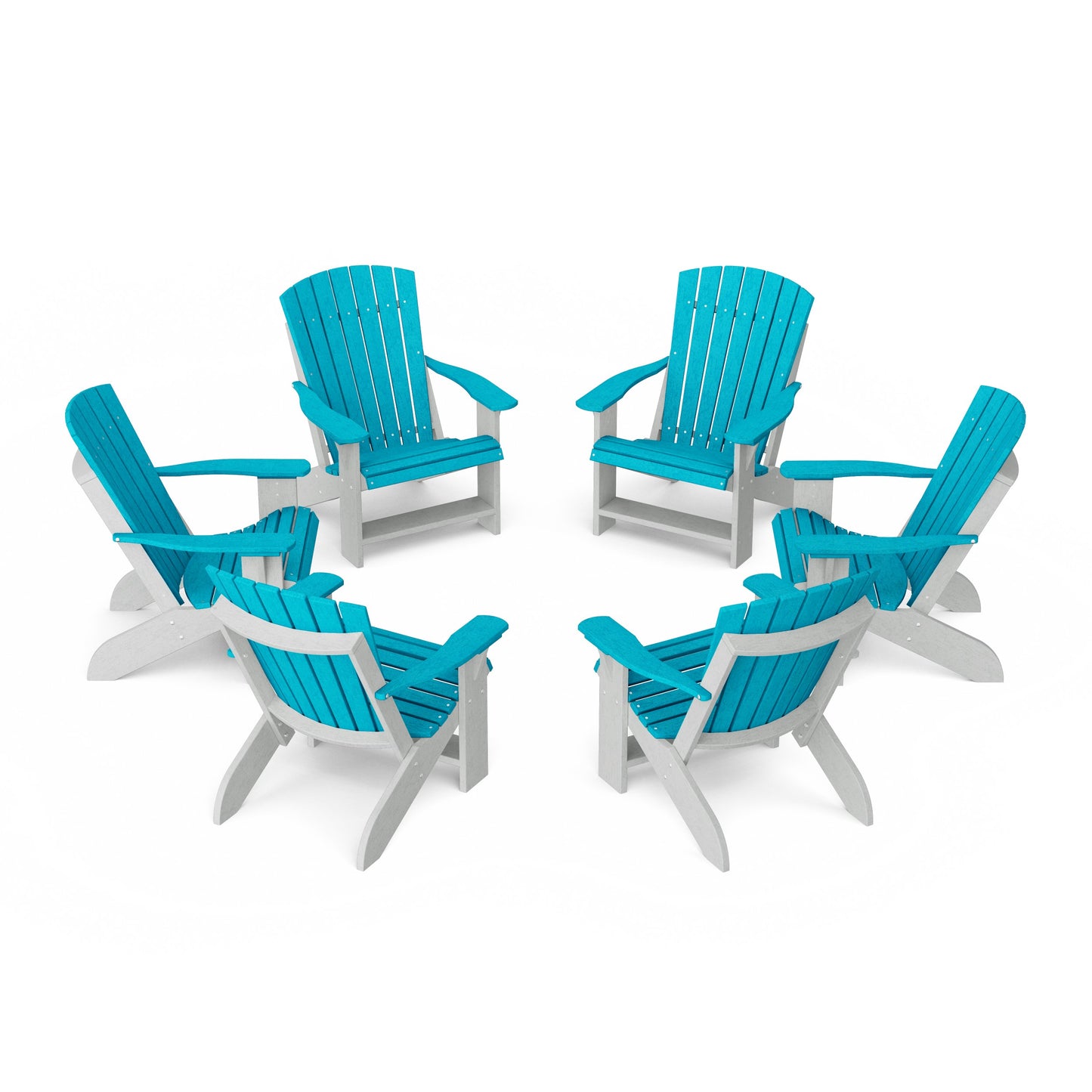 Heritage Adirondack Chairs Set of 6