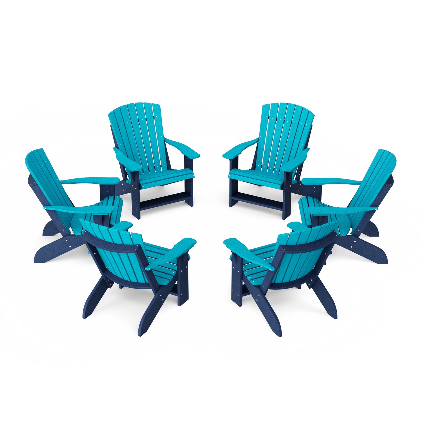 Heritage Adirondack Chairs Set of 6