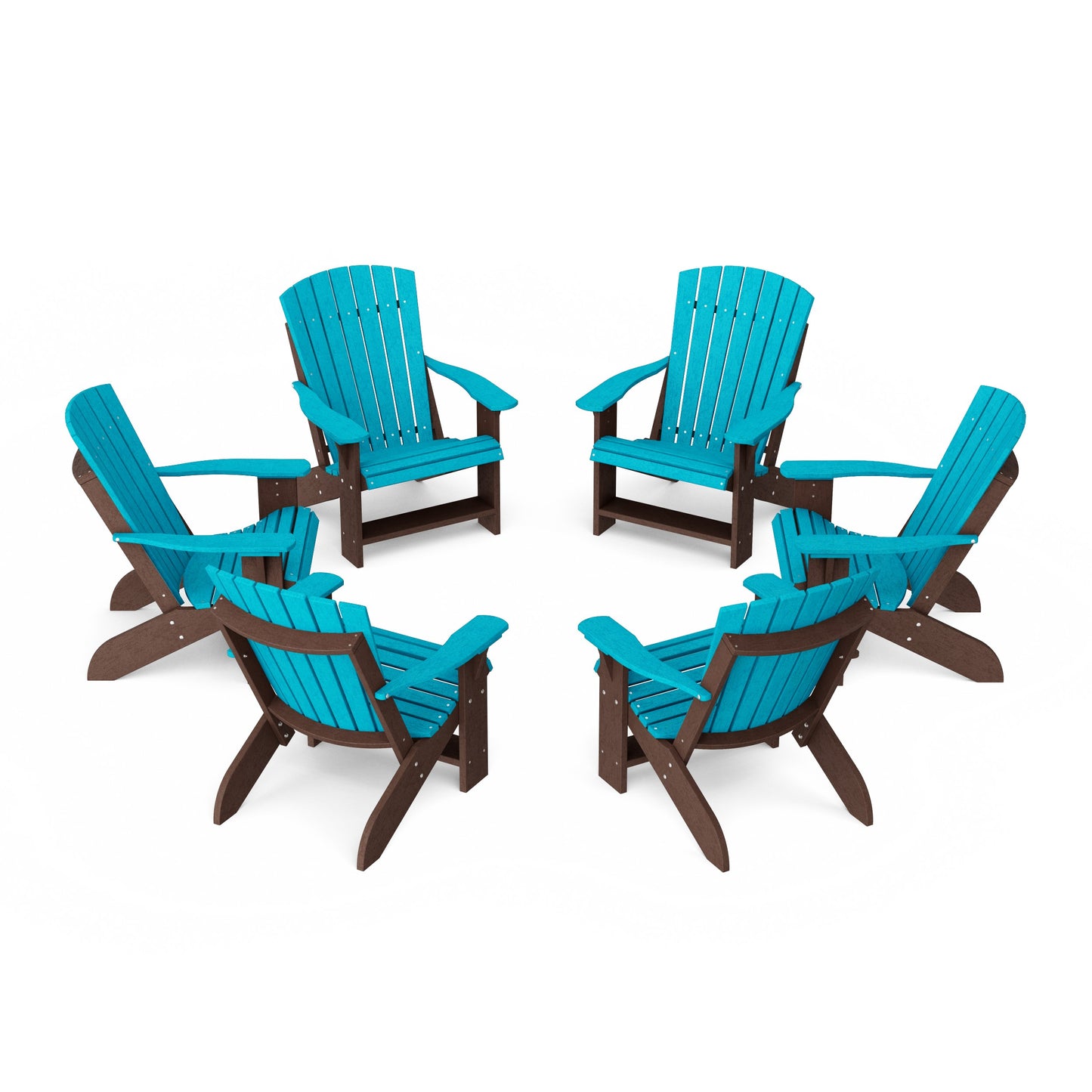 Heritage Adirondack Chairs Set of 6