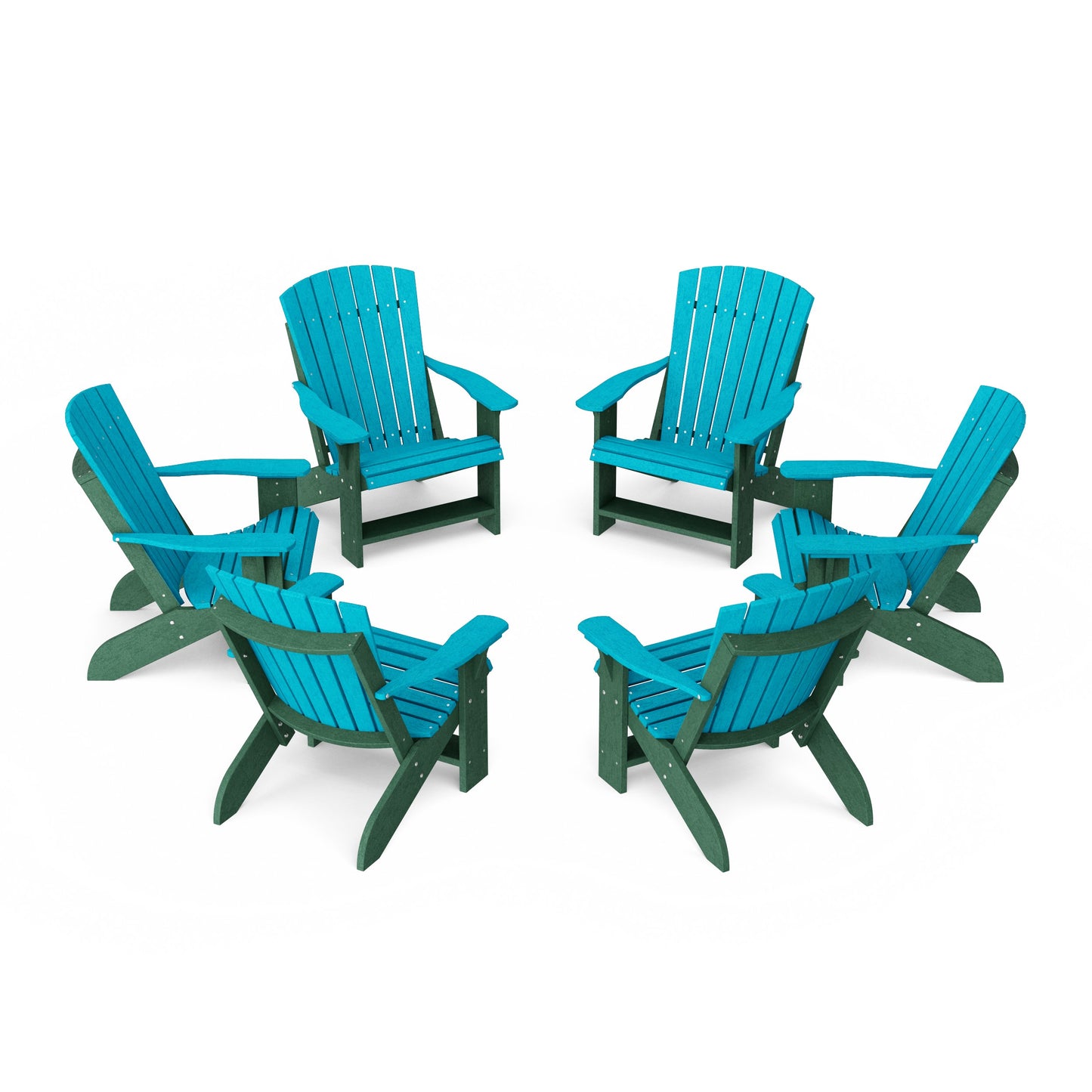 Heritage Adirondack Chairs Set of 6