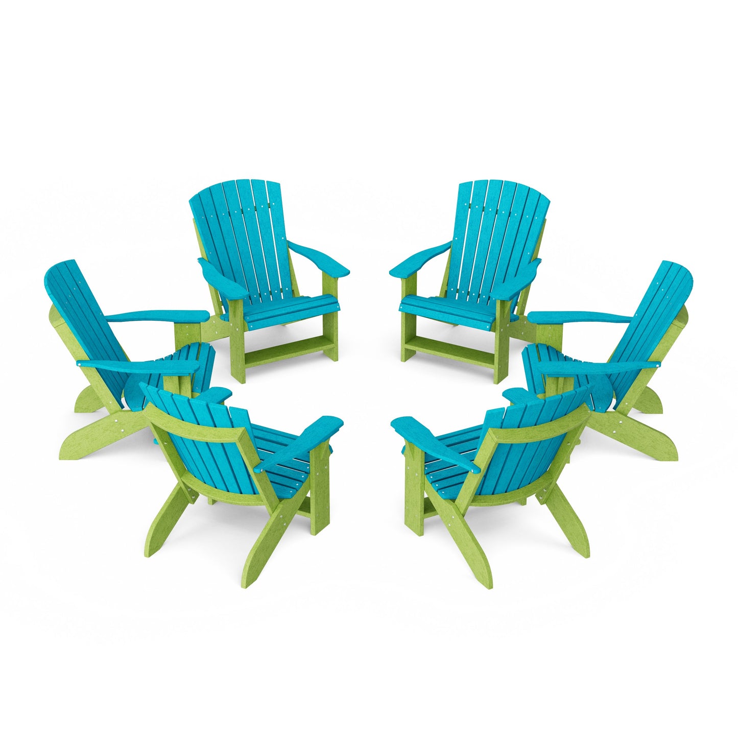 Heritage Adirondack Chairs Set of 6