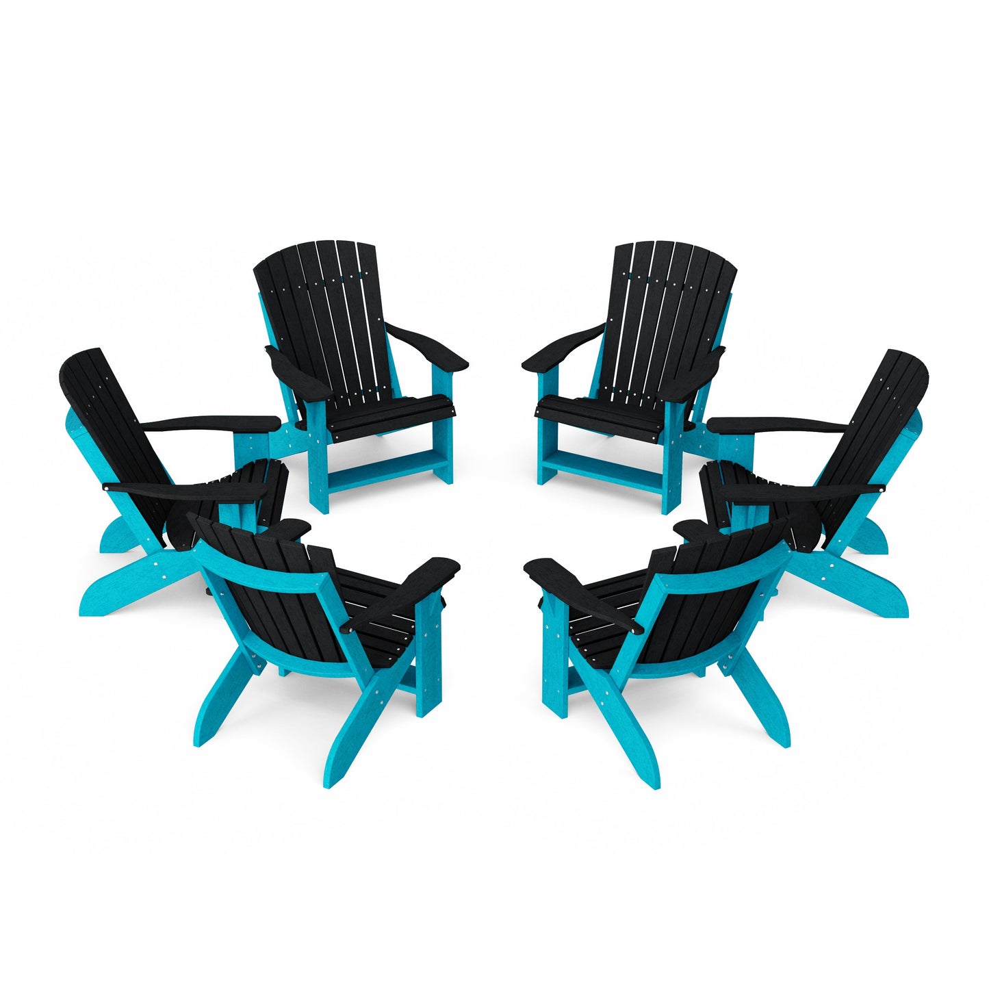 Heritage Adirondack Chairs Set of 6