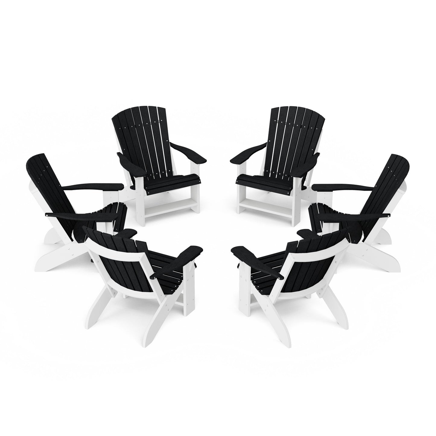 Heritage Adirondack Chairs Set of 6