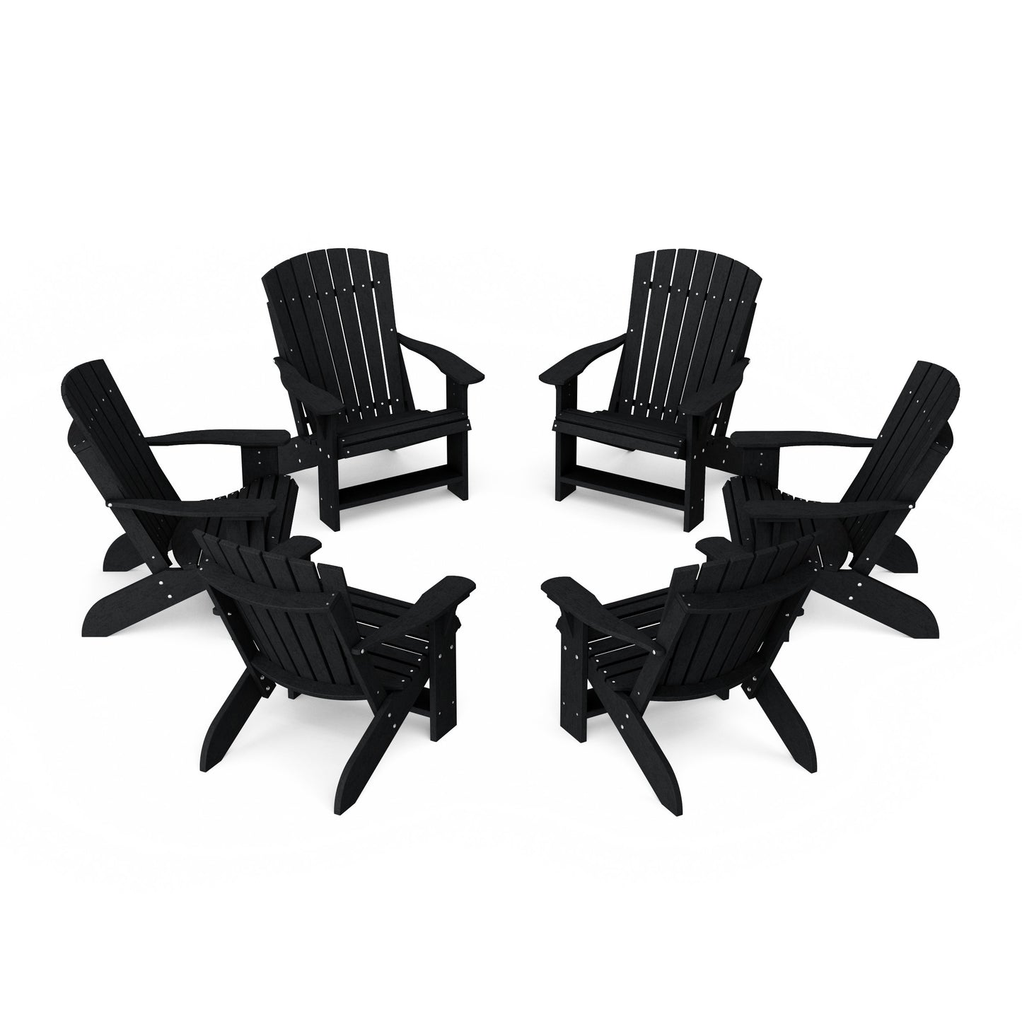 Heritage Adirondack Chairs Set of 6