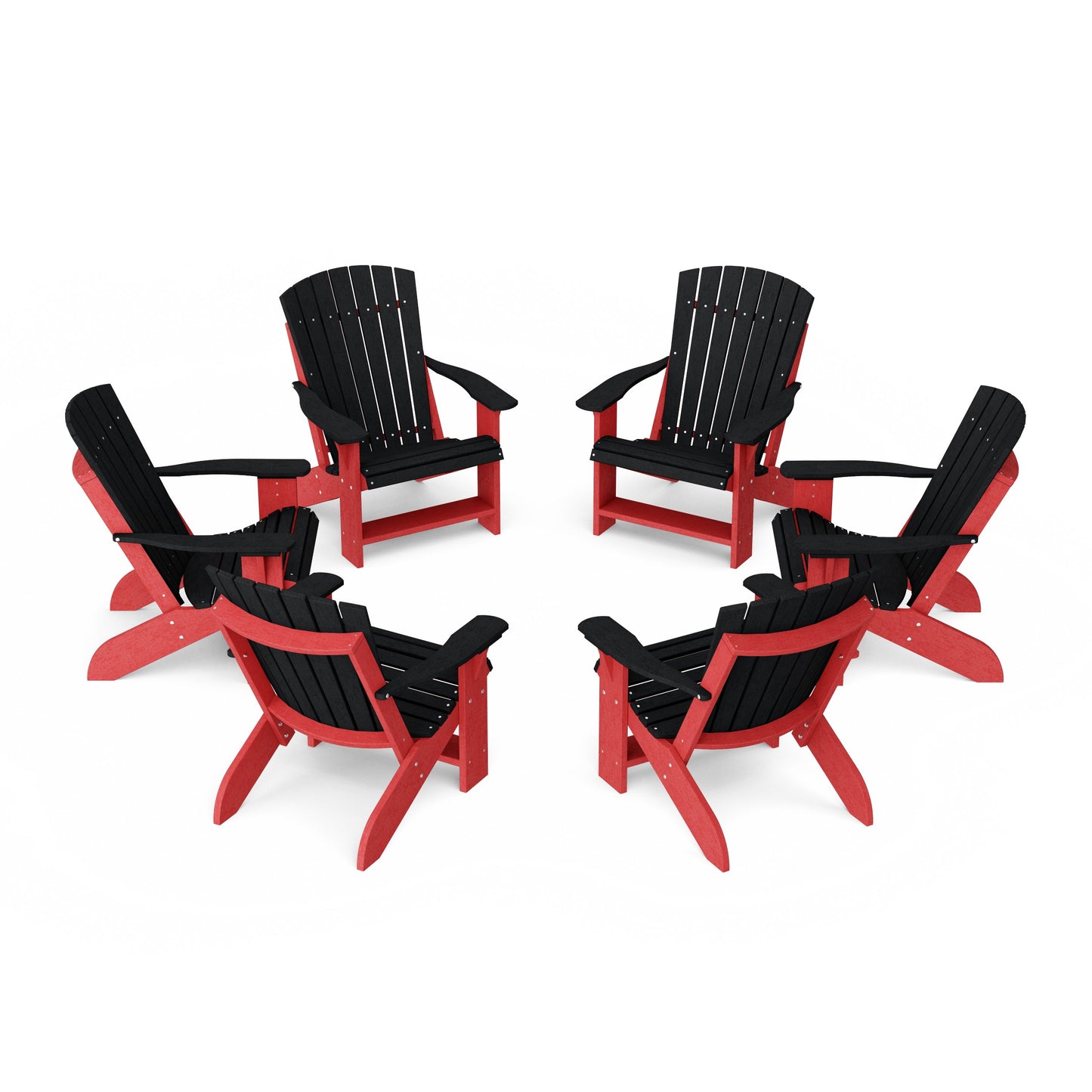 Heritage Adirondack Chairs Set of 6