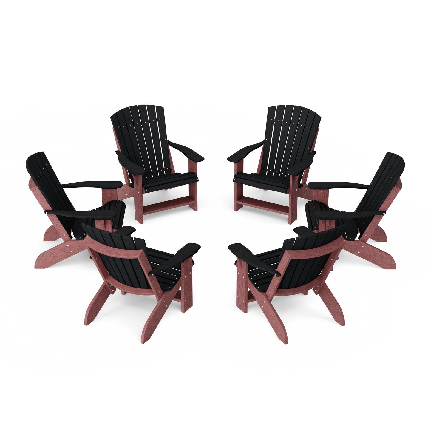 Heritage Adirondack Chairs Set of 6